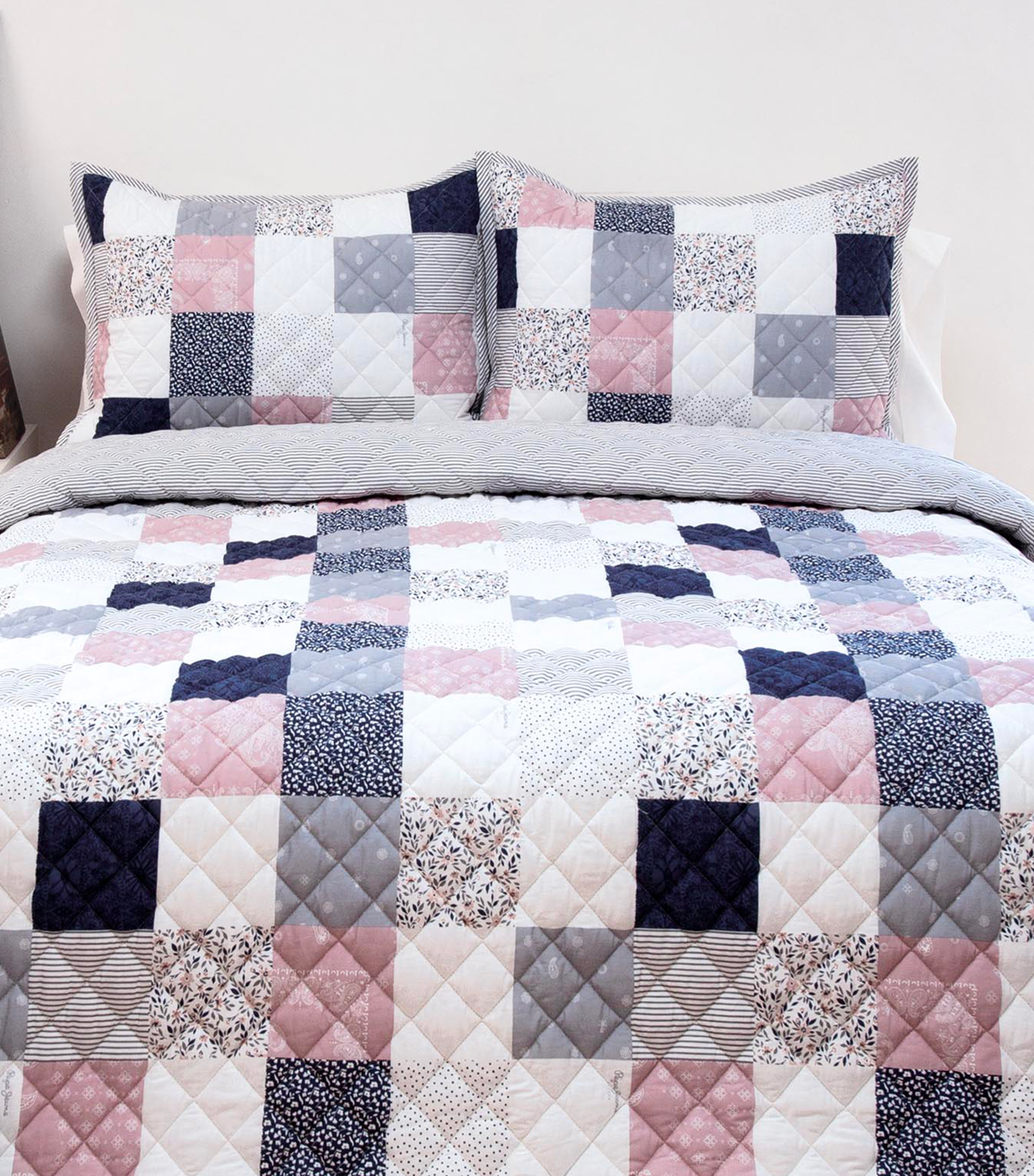 Set de Colcha King Size Agustina Multicolor