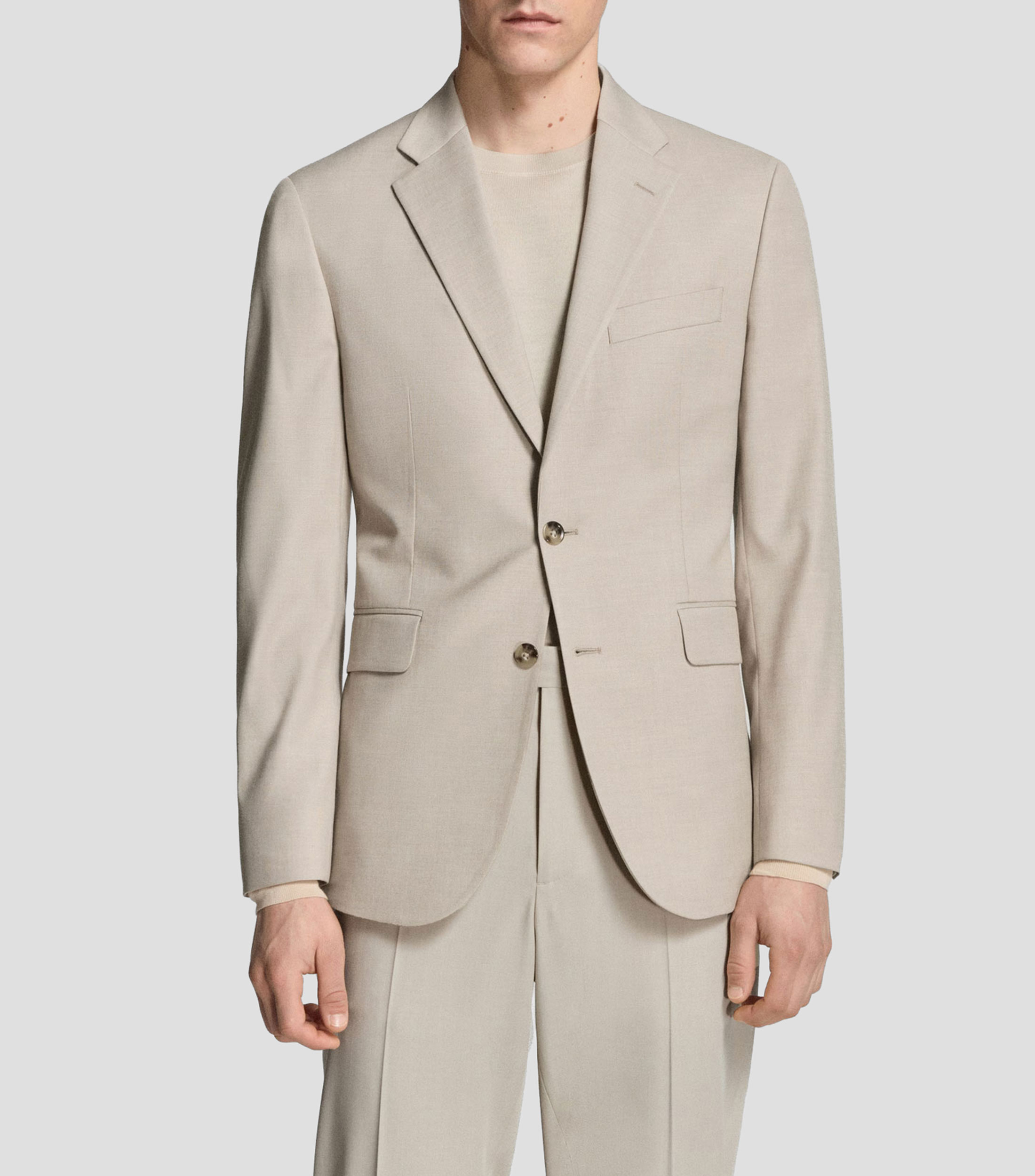 Saco liso Hombre