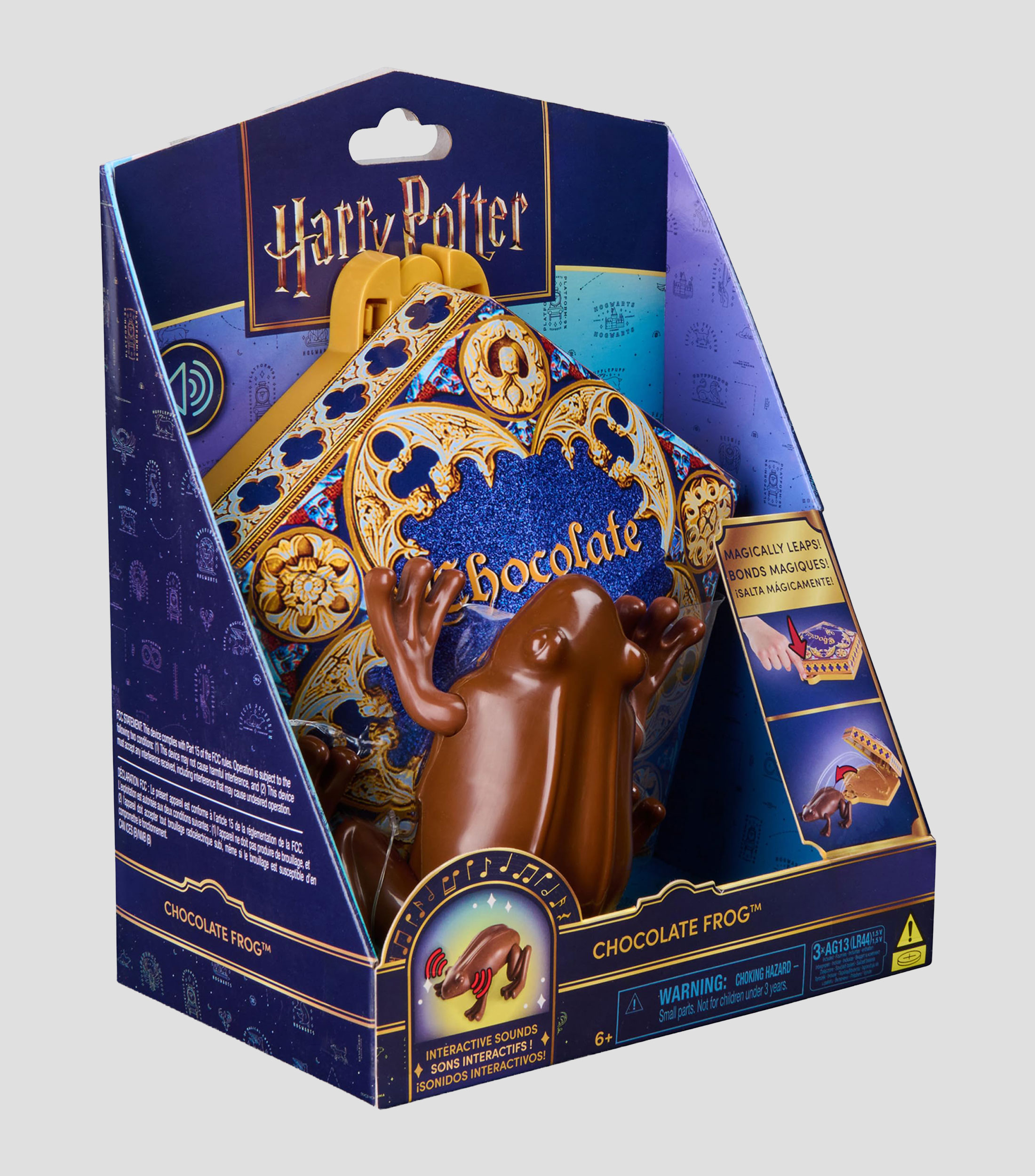 Figura Rana de Chocolate con sonido Harry Potter