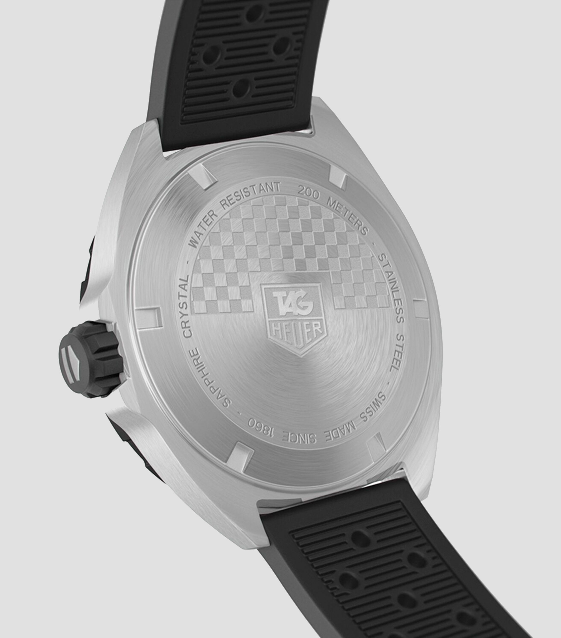 Reloj para hombre Fórmula 1 casual, negro