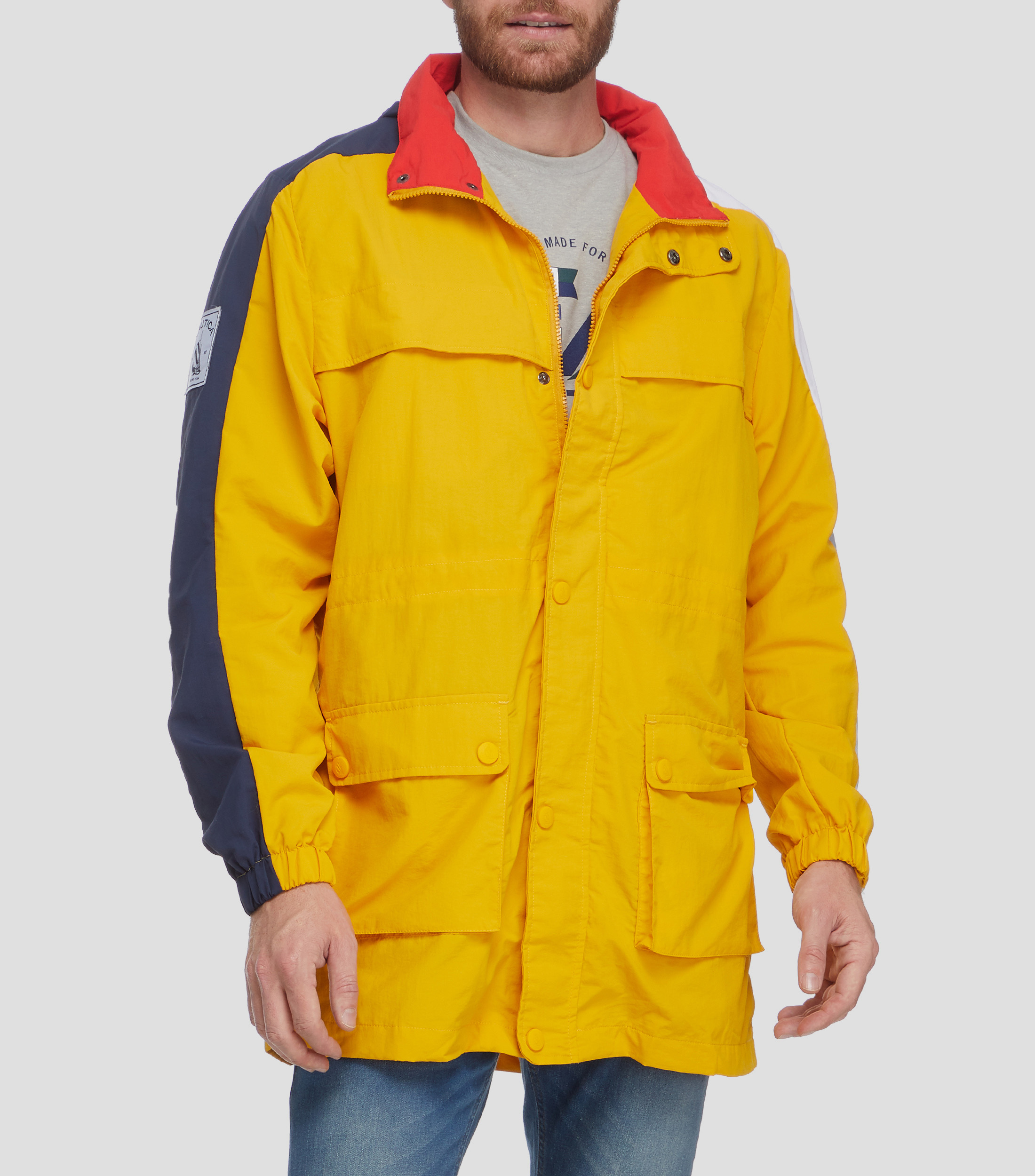 Chamarra nautica amarilla store