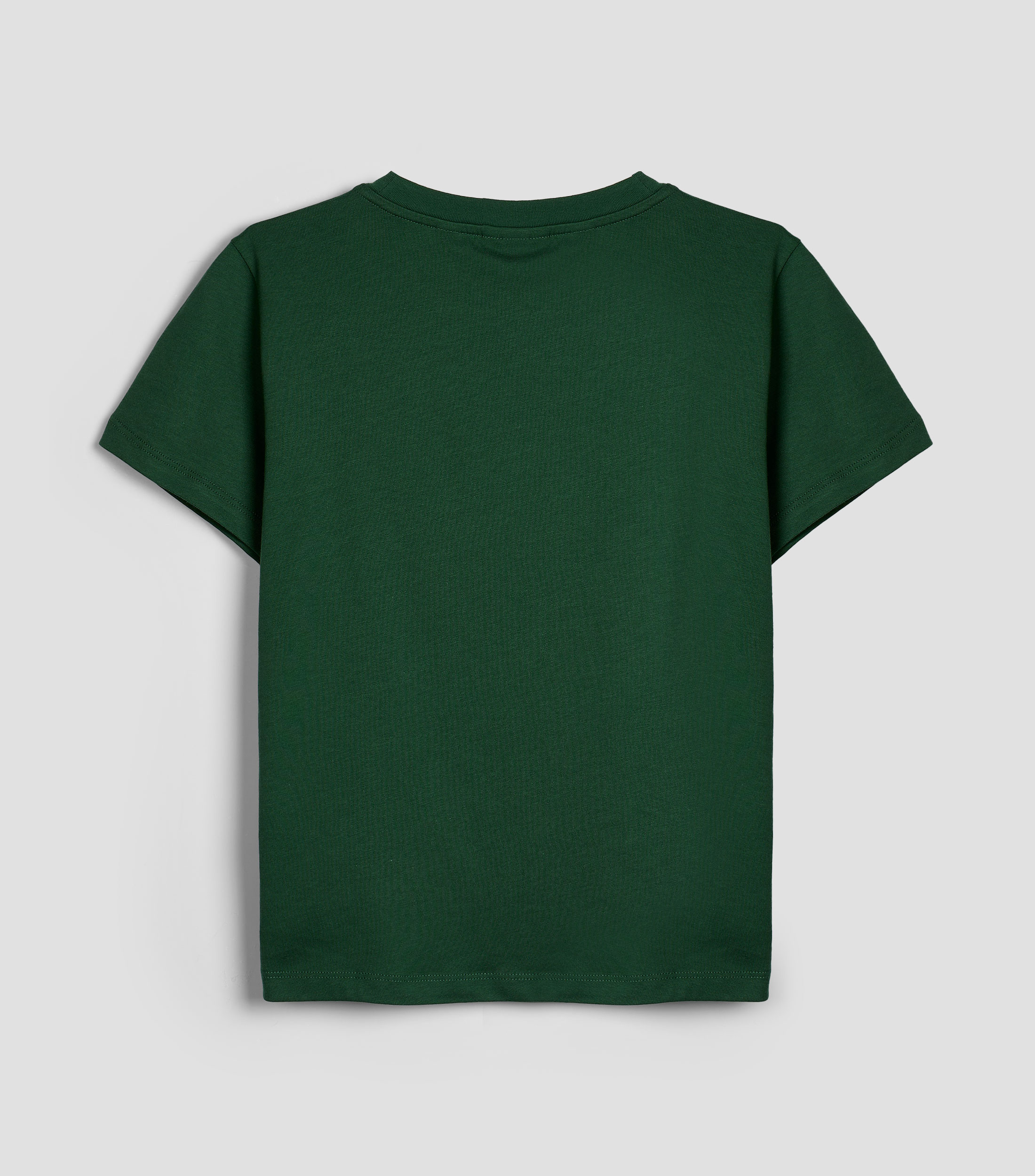 Playera cuello redondo manga corta lisa Niño