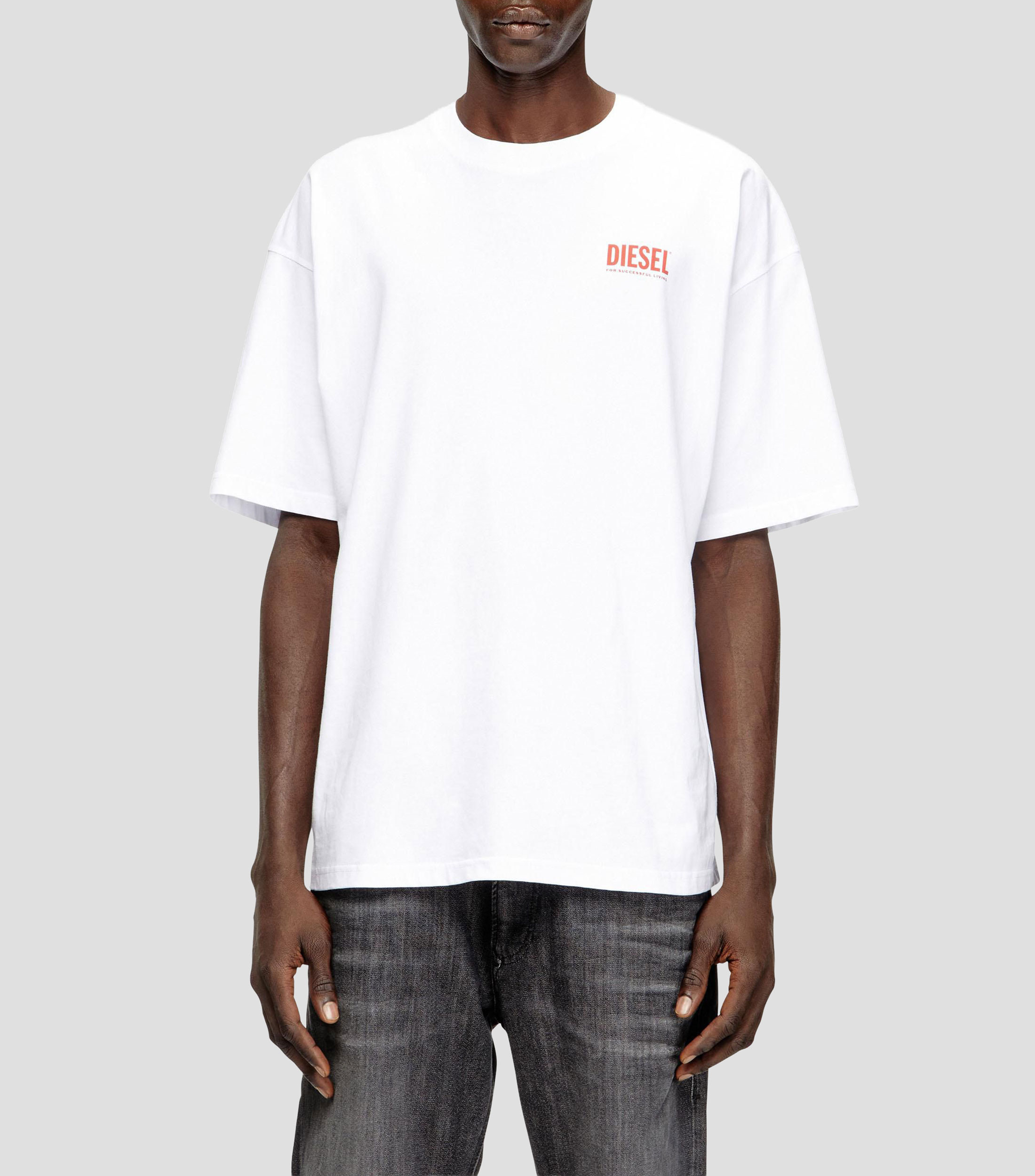 Playera cuello redondo manga corta lisa Hombre