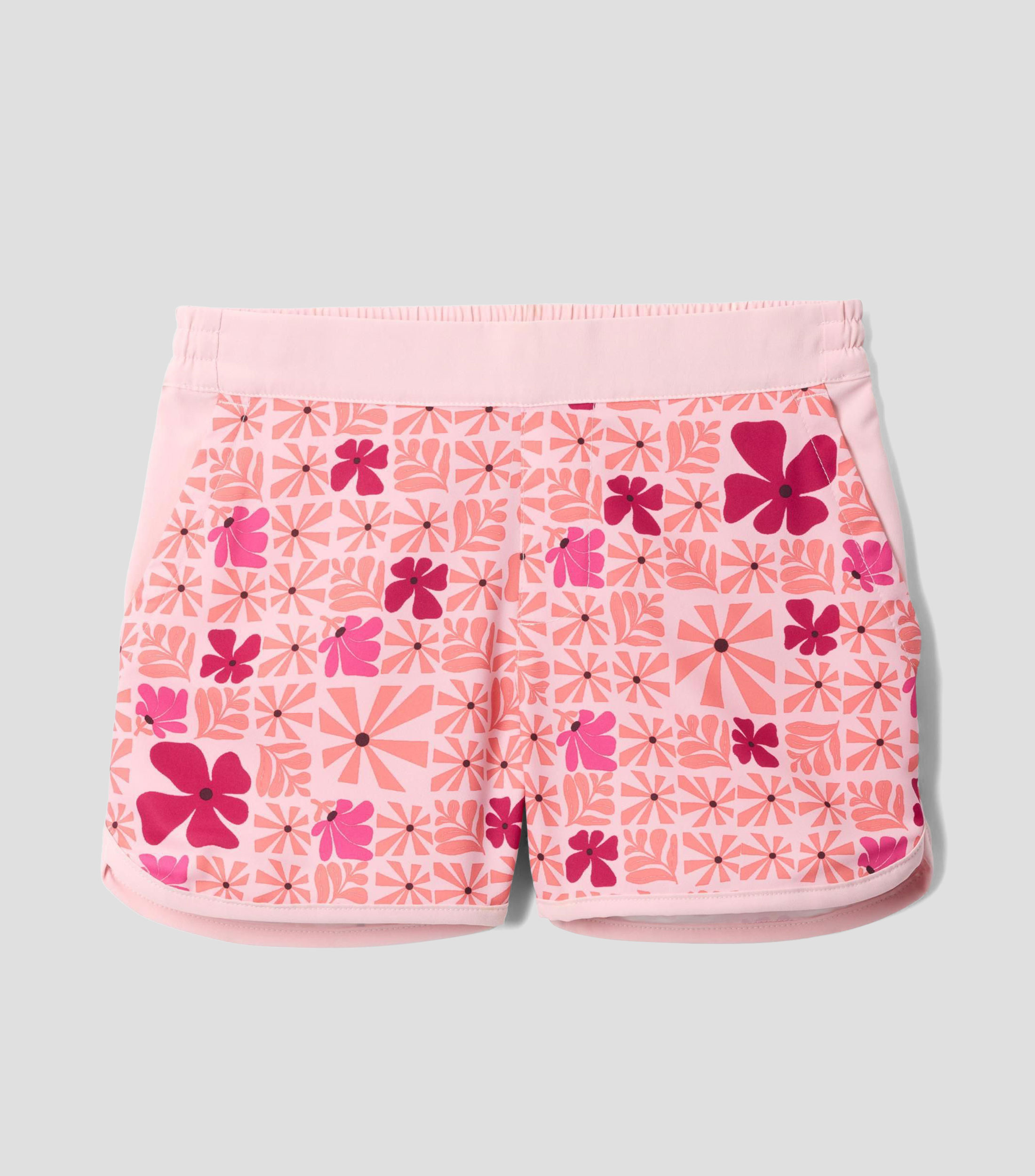 Short para natación estampado Niña