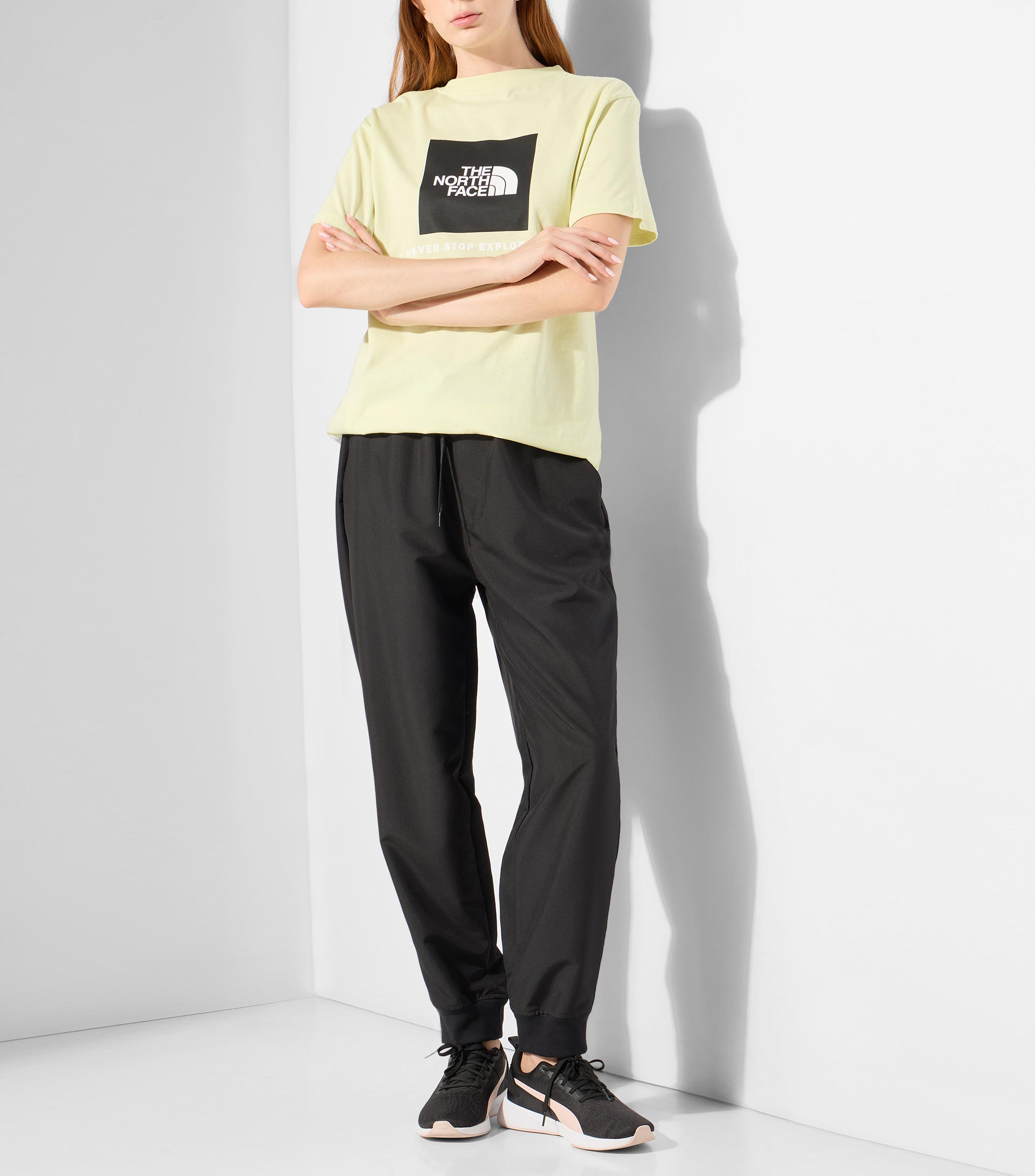 Playera cuello redondo manga corta Evolution estampada Mujer