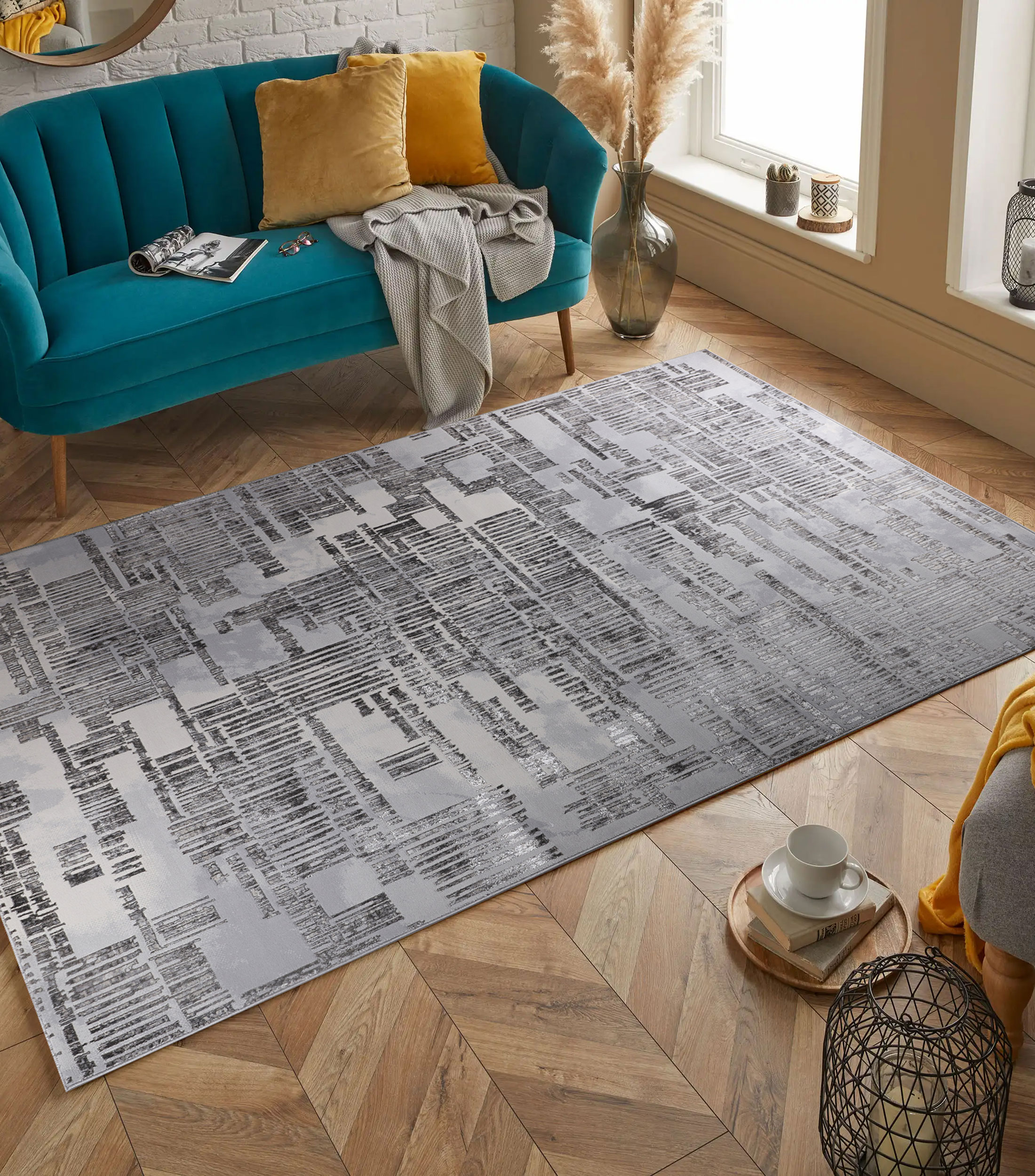 Tapete decorativo New Flo 7592 B en poliéster 340 x 240 cm
