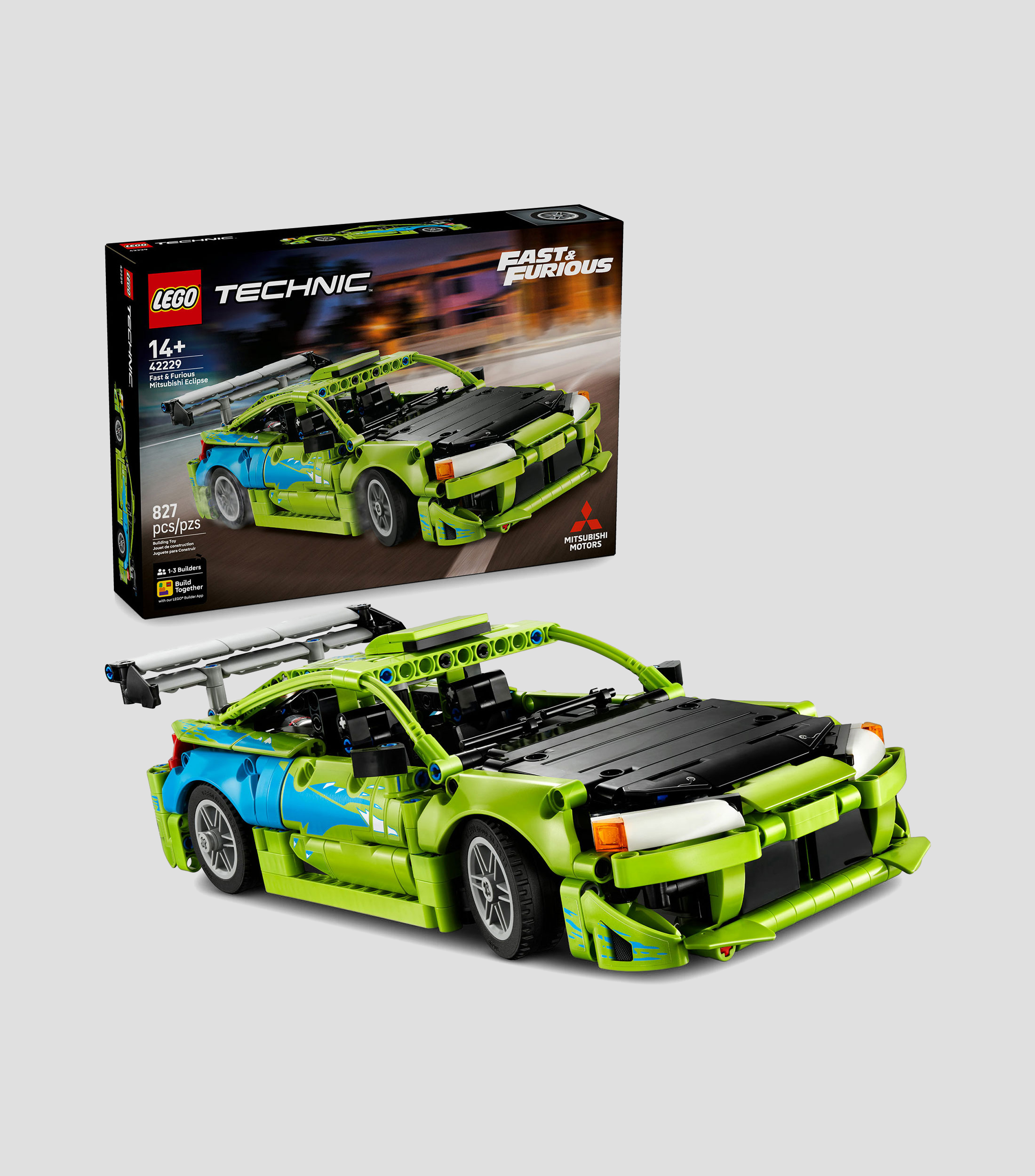 Lego Technic Auto Mitsubishi Eclipse de Fast and Furious 42229