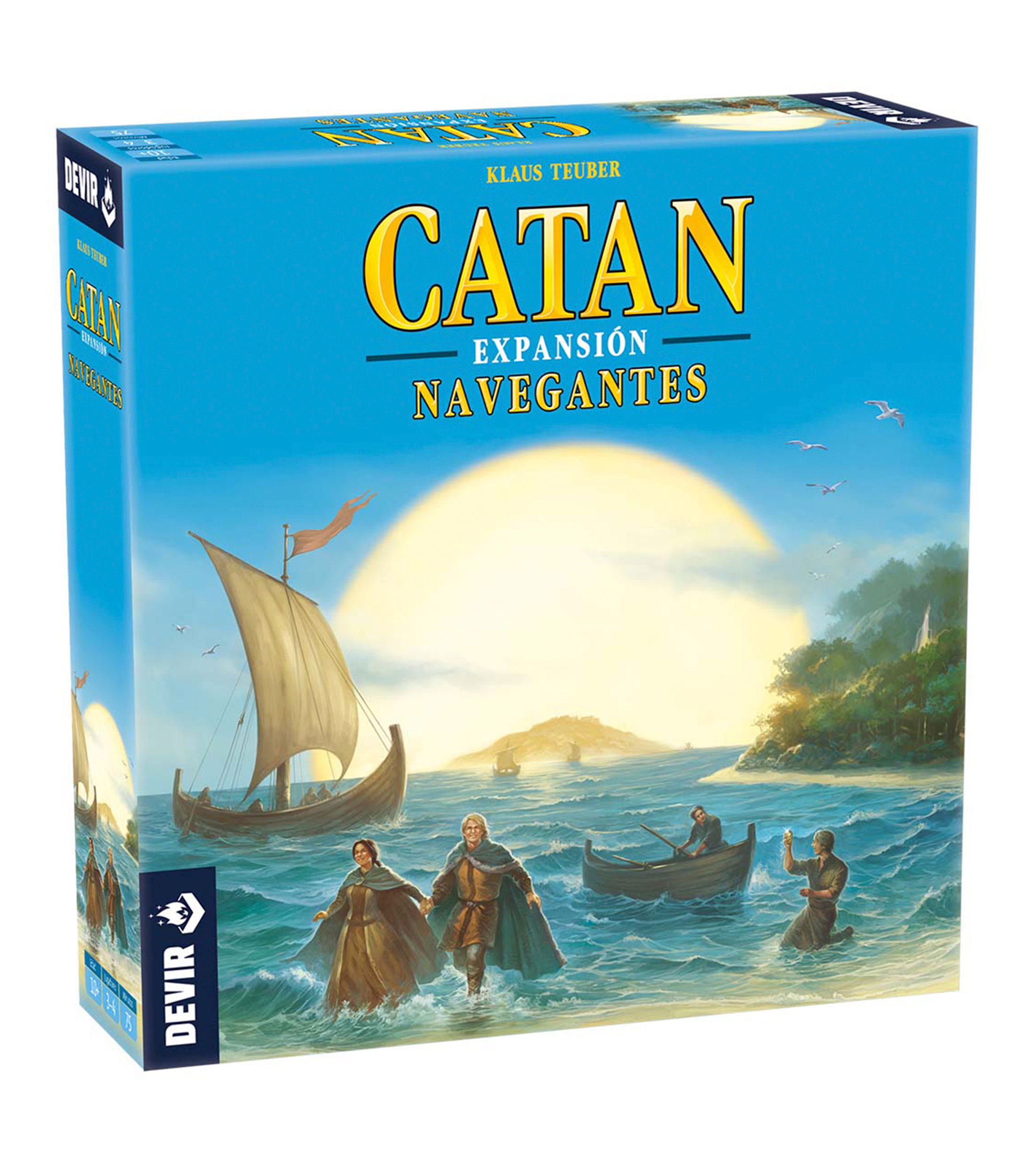 Juego De Mesa Catan Navegantes