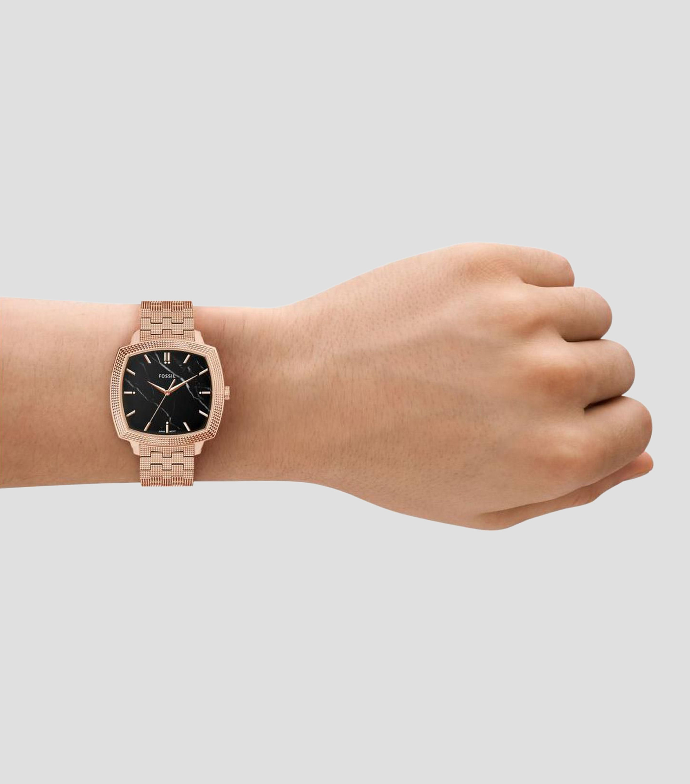 Reloj Unisex Nick Jonas x Fossil Machine Luxe Oro Rosa