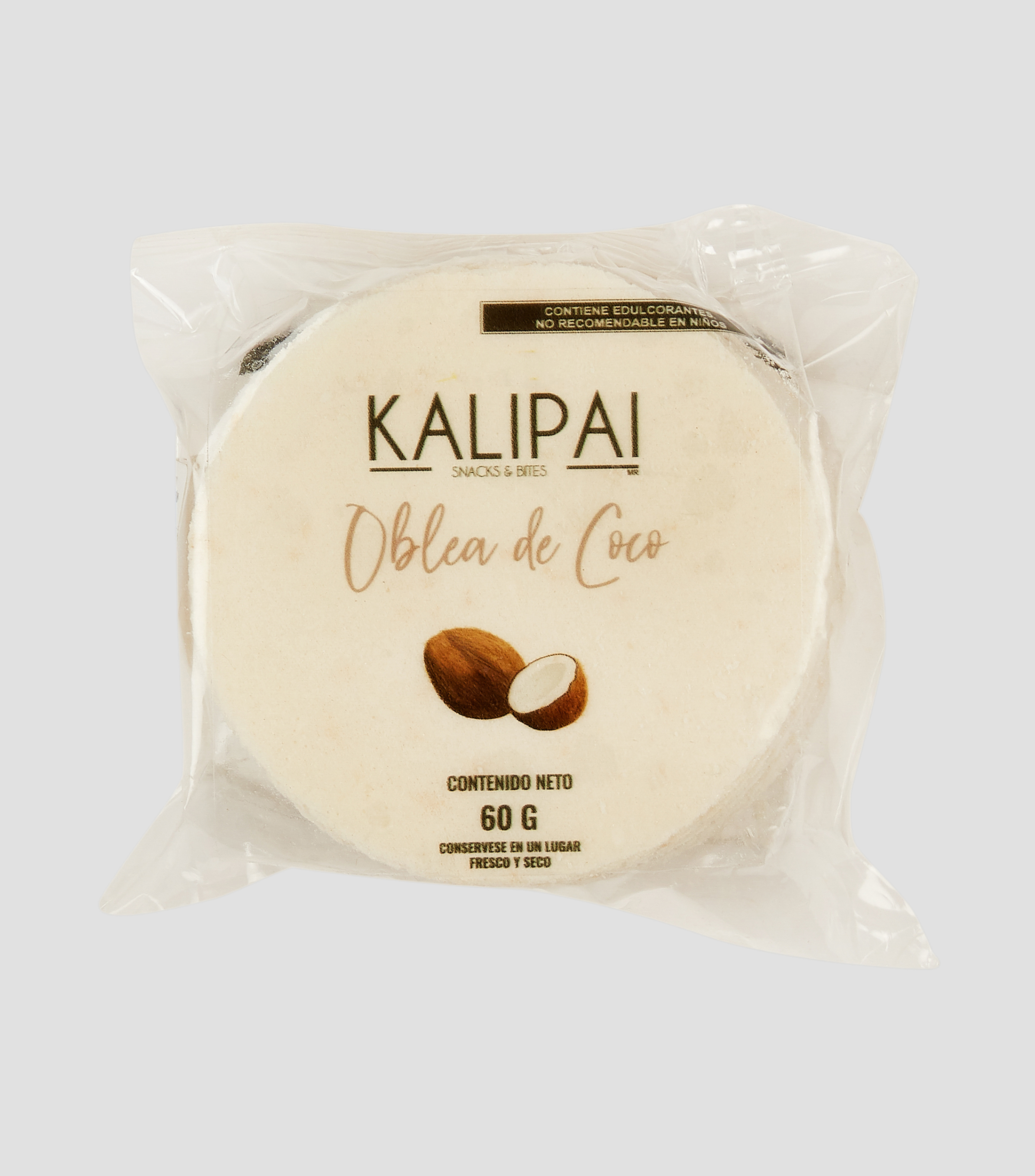 Obleas de coco, 60 g