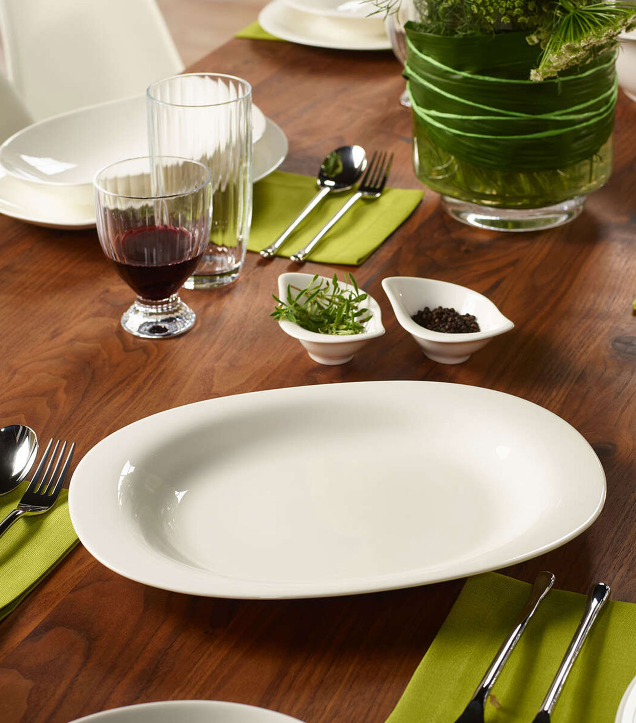 Plato fuente de servir New Cottage
