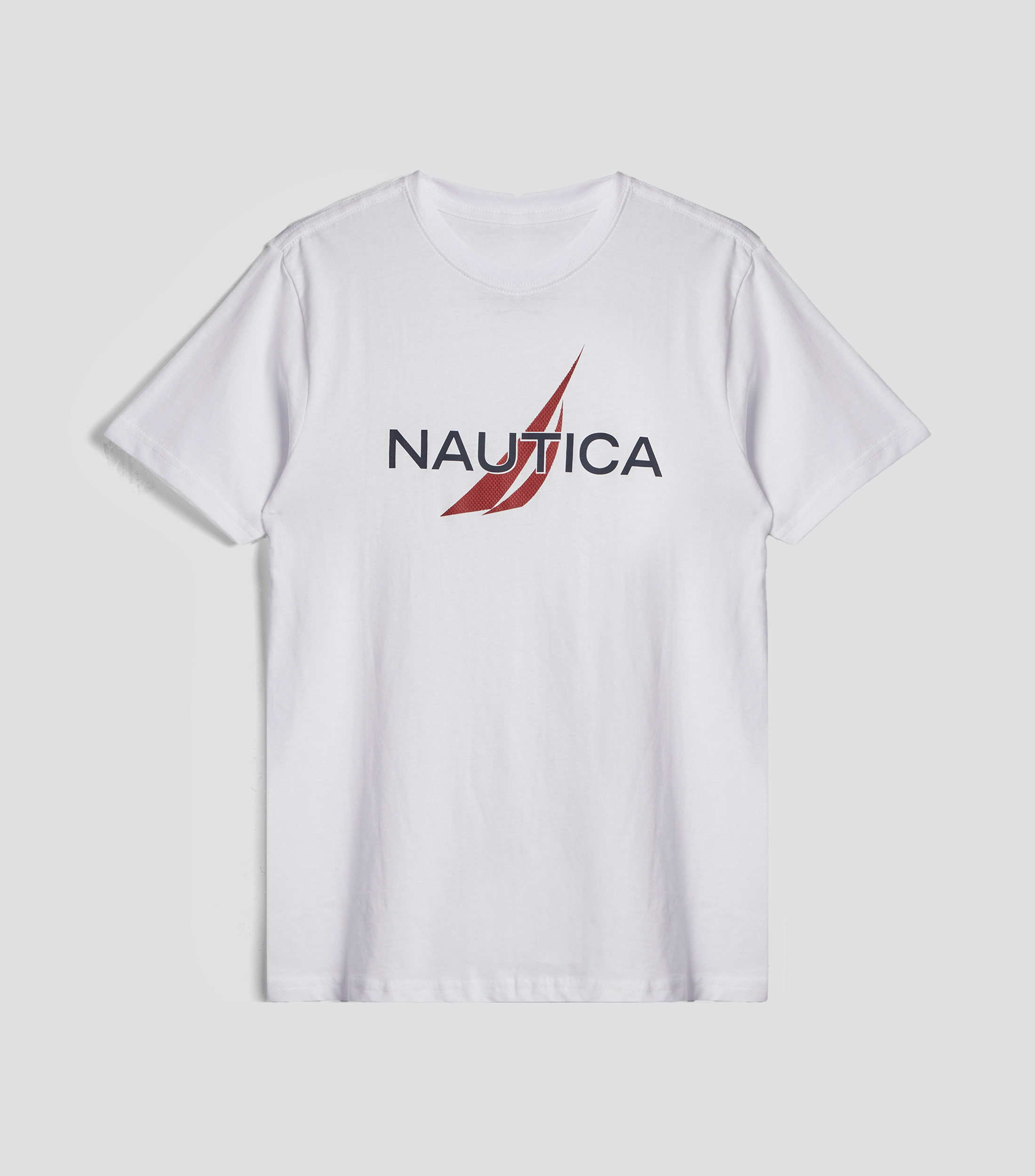 Playera cuello redondo manga corta estampada Niño