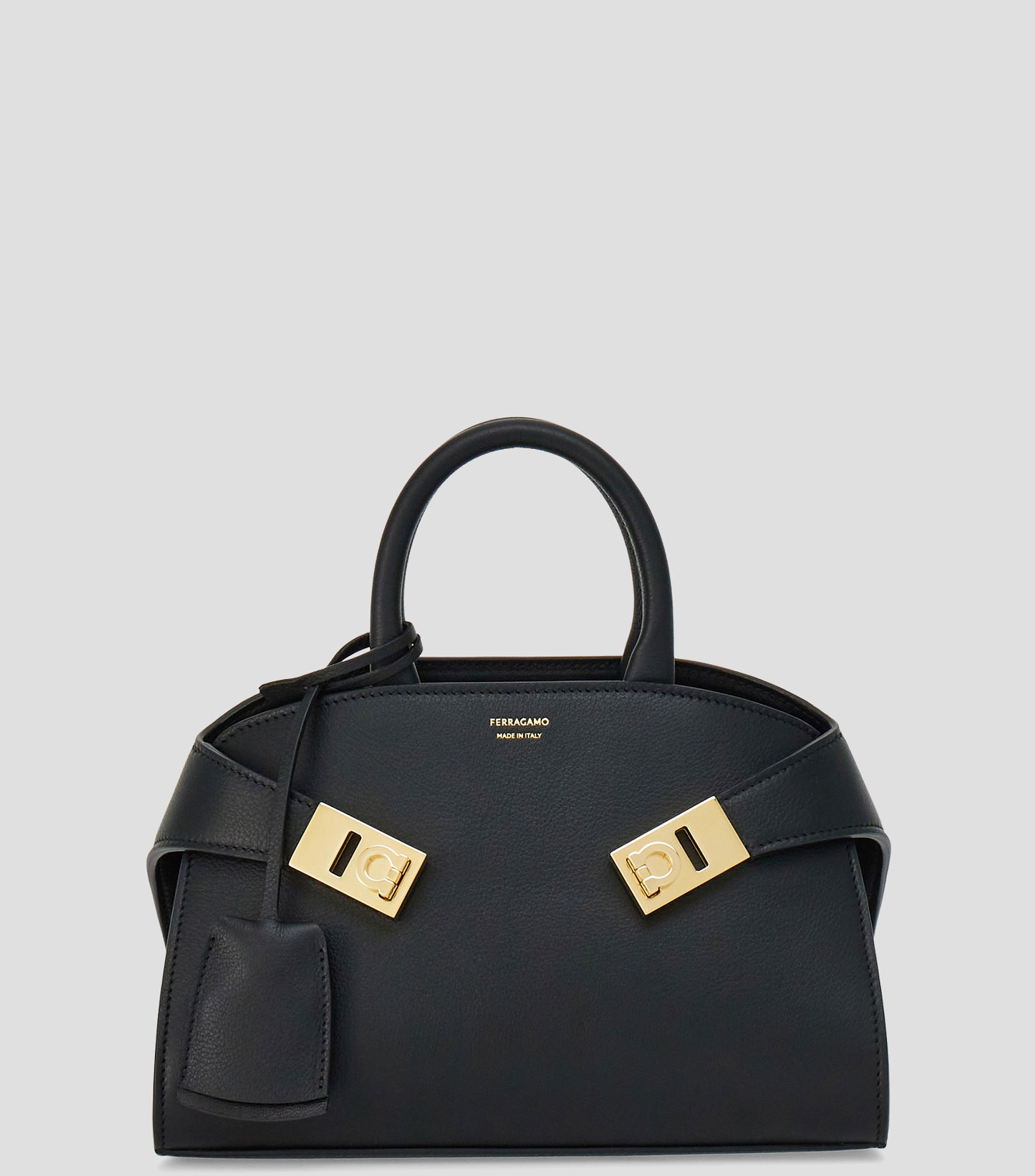 Bolsa shoulder en piel liso Mujer