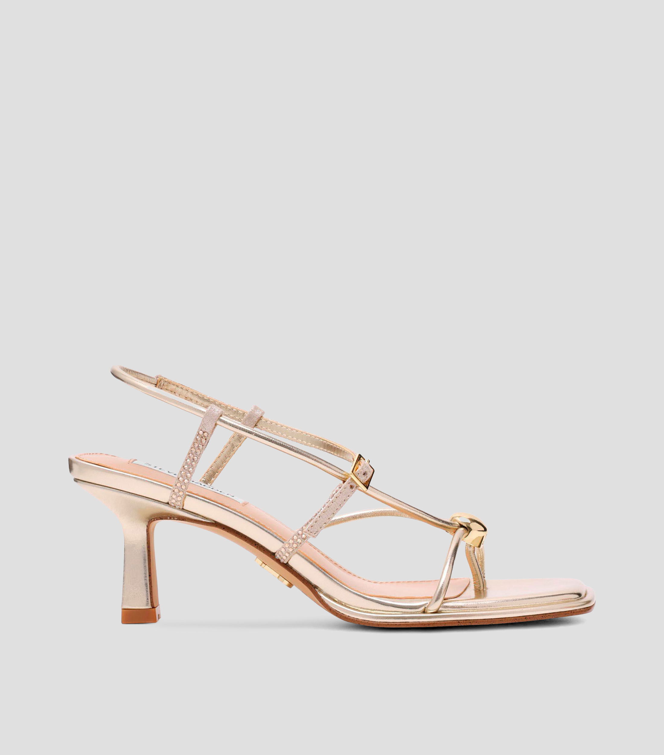 Sandalias con tacón bajo delgado Jackports Mujer