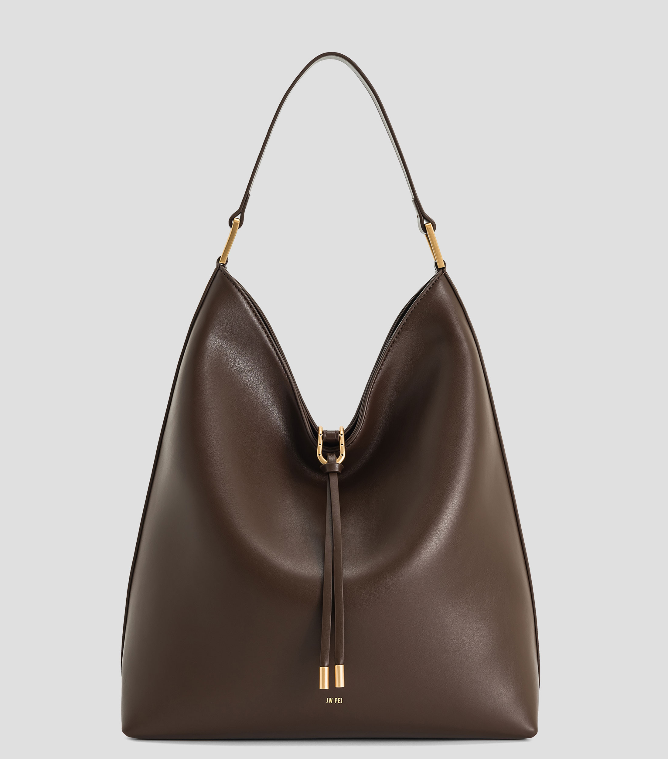 Bolsa hobo café Aria lisa Mujer