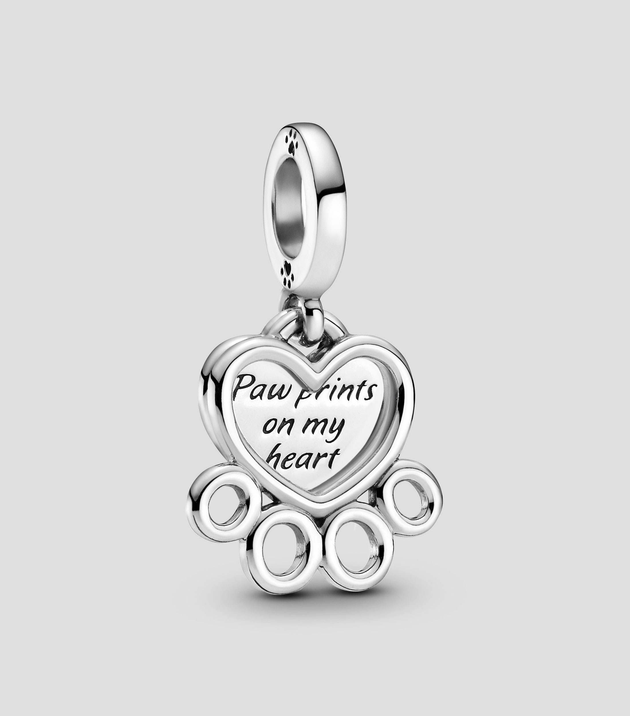 Charm patita en plata .925 Moments Mujer