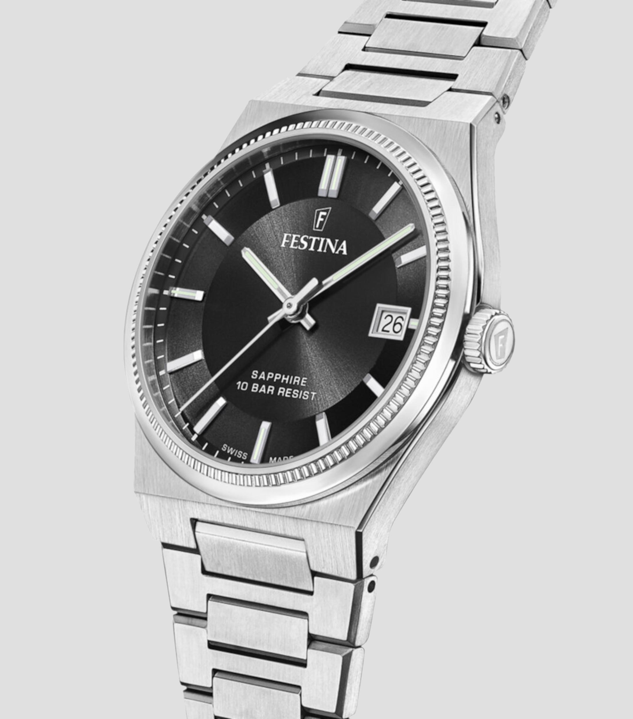 Reloj para Hombre My Swiss Time De Vestir, Plateado