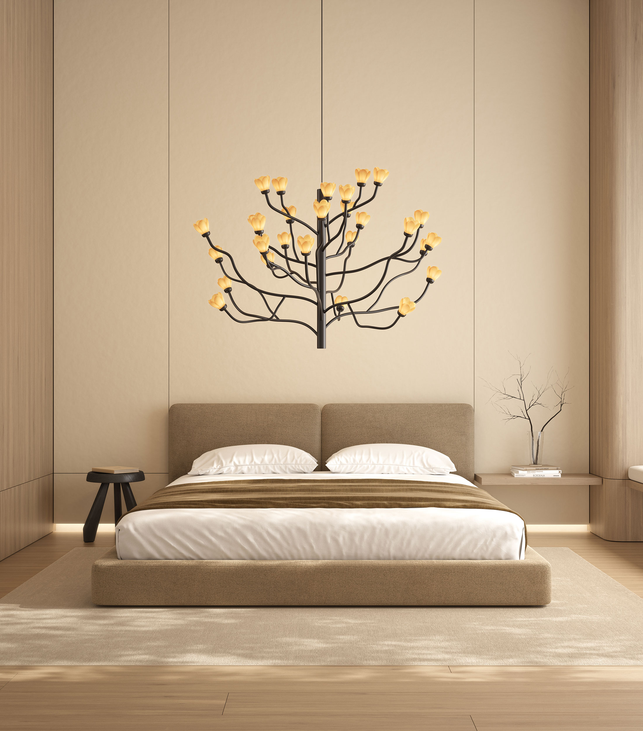 Lámpara colgante candelabro 220 V