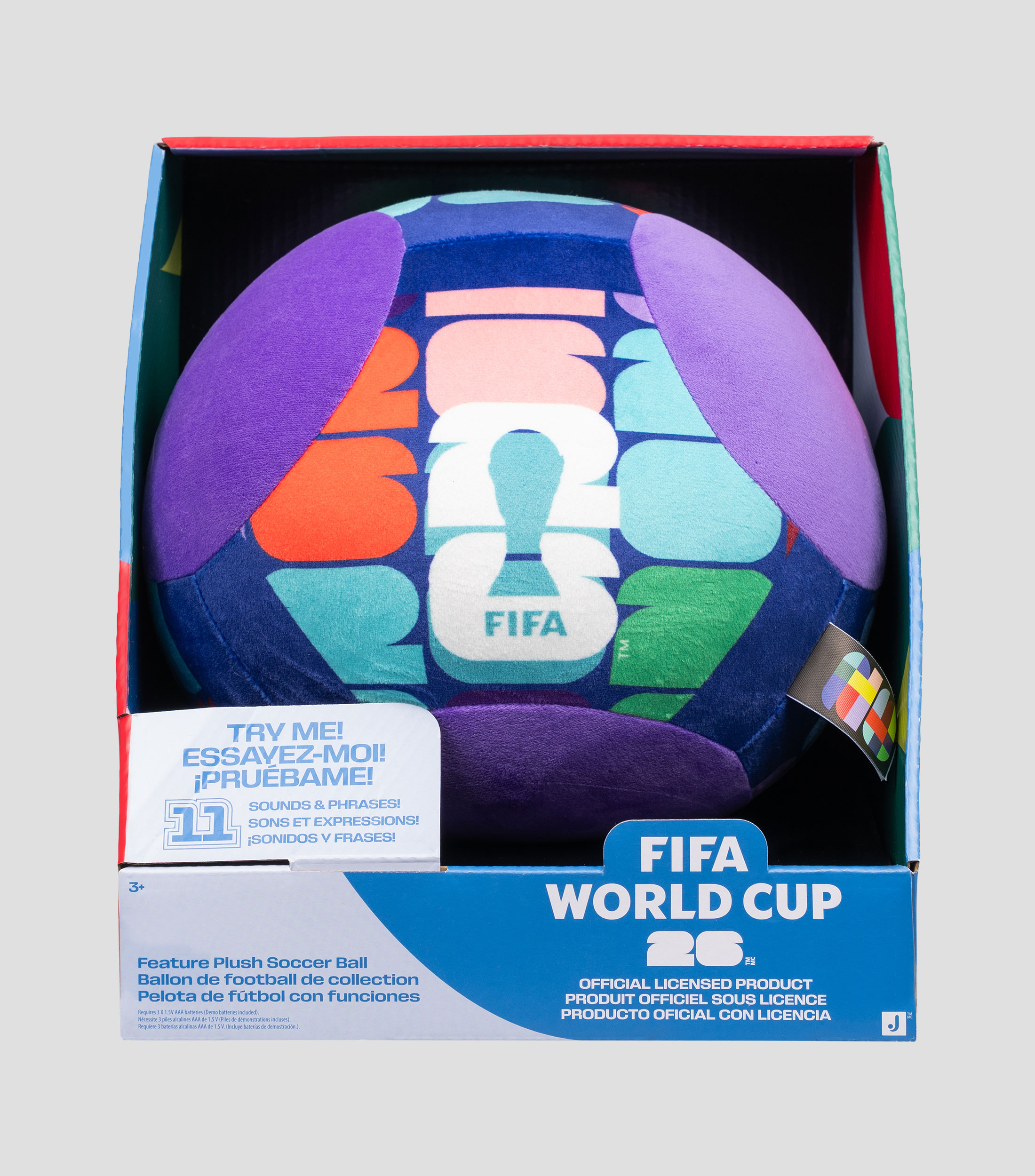 Peluche FIFA Balón Copa del Mundo 2026