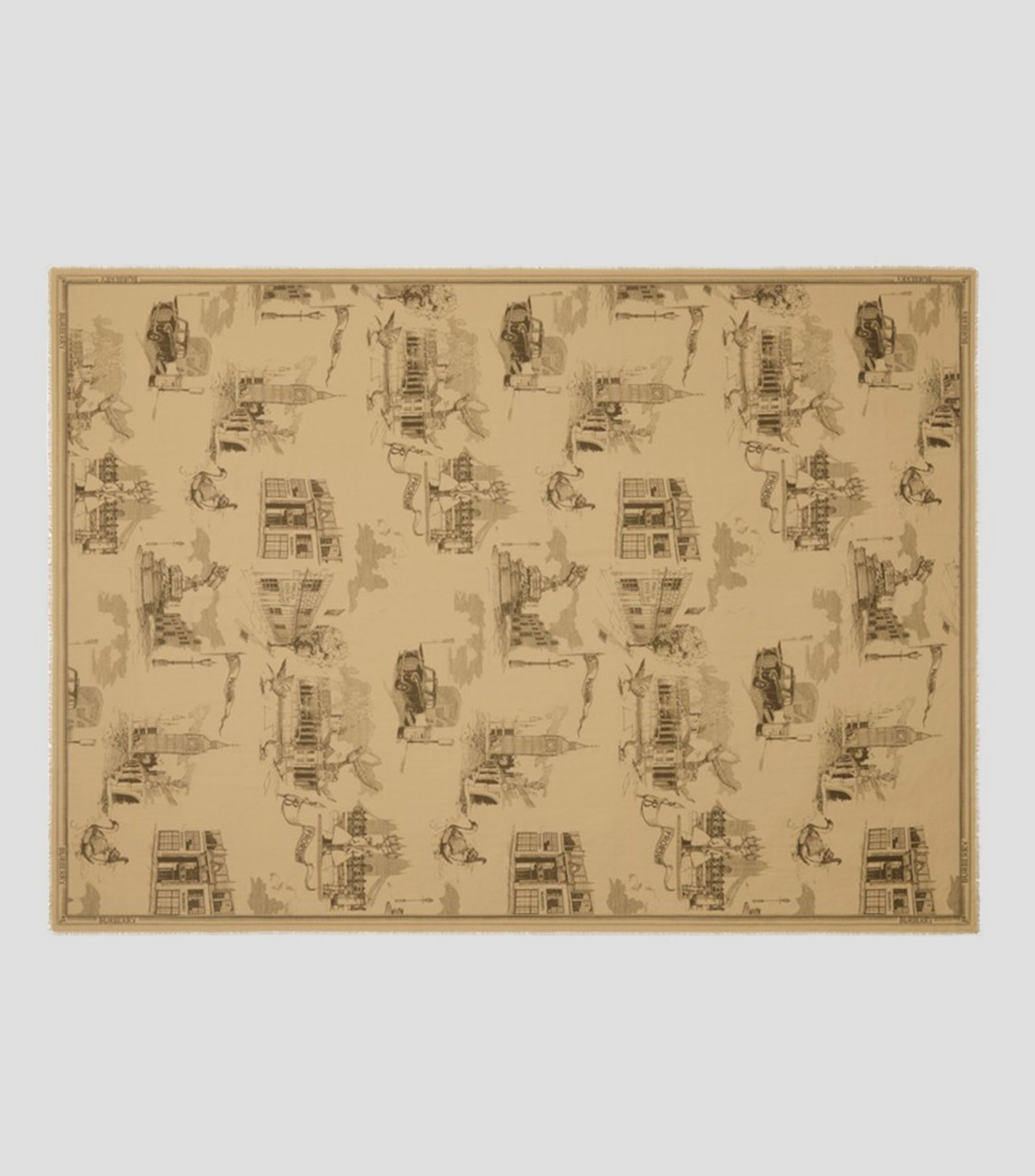 Bufanda estampado Londres Unisex