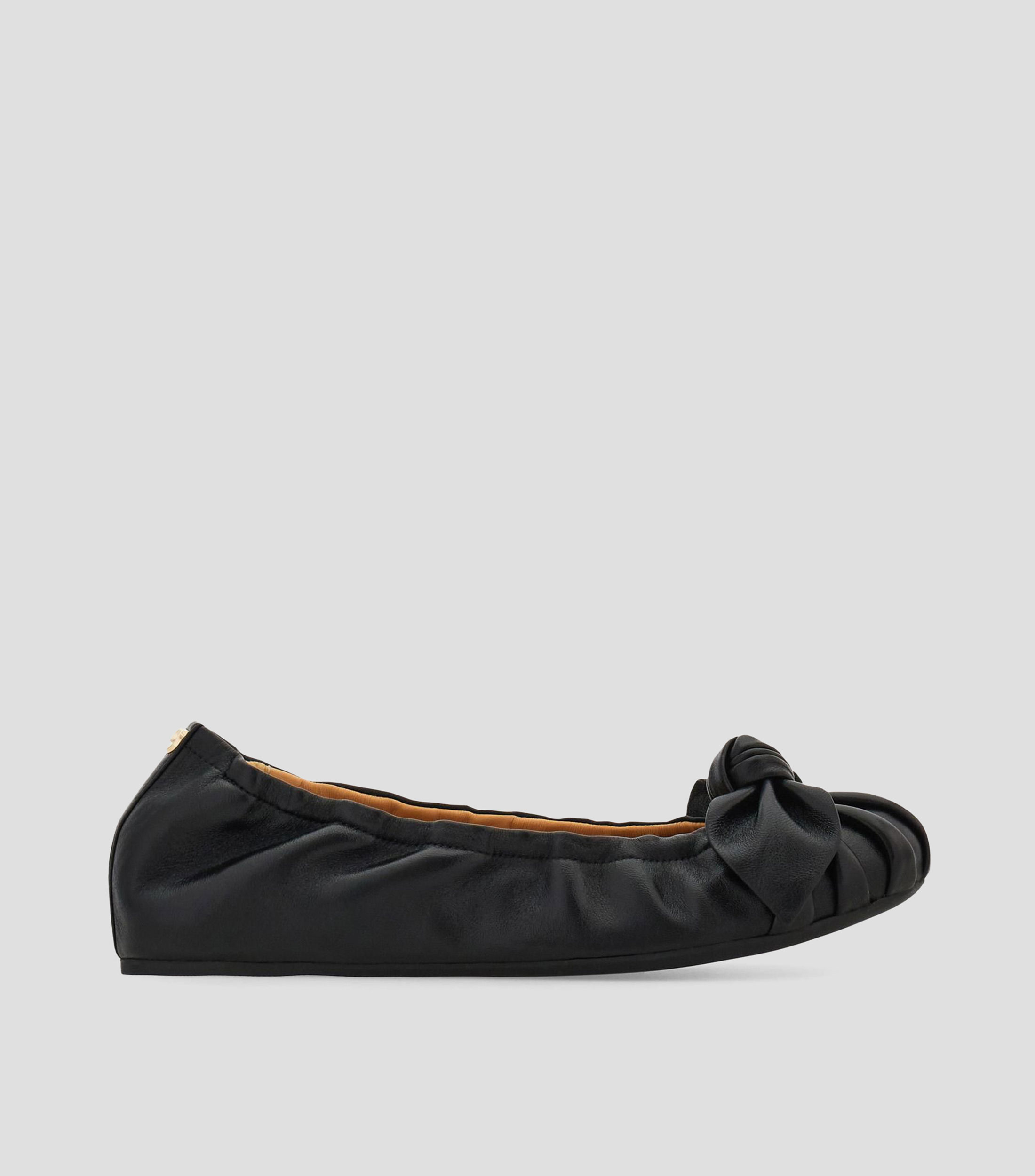 Flats con lazo Mujer