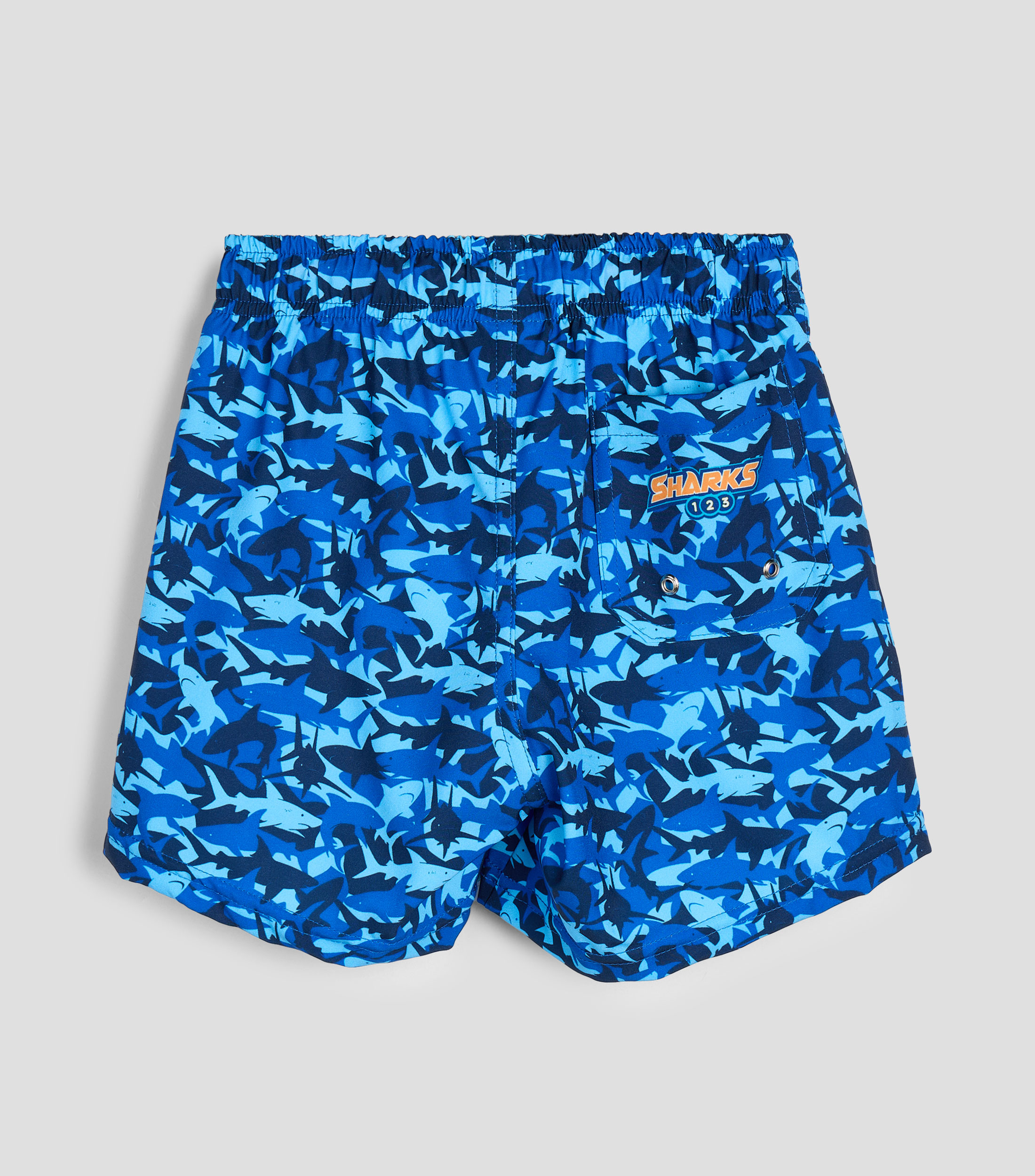 Traje de baño largo estampado Niño
