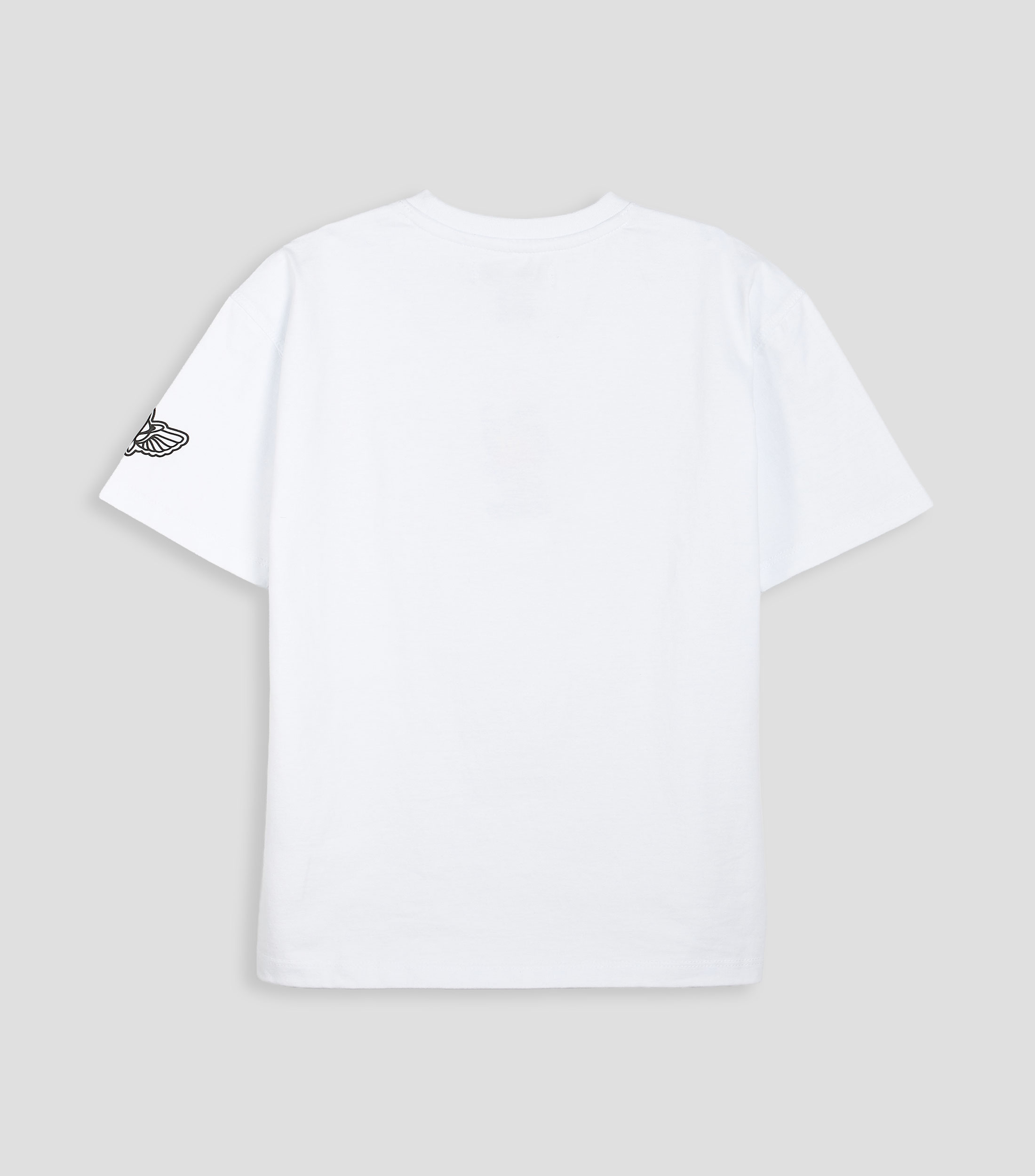 Playera cuello redondo manga corta estampada Niño