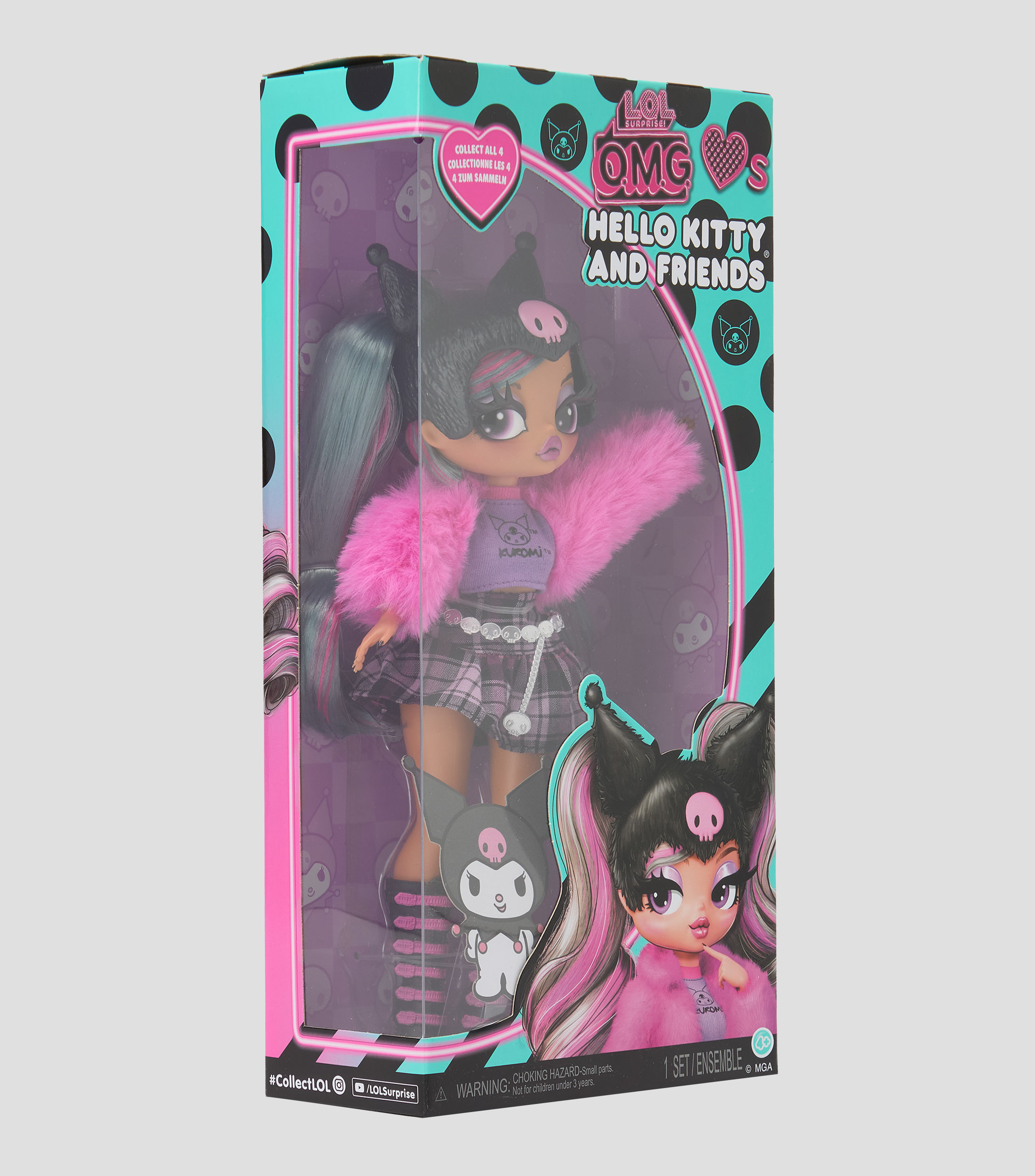 Muñeca L.O.L. Surprise OMG Loves Hello Kitty Kuromi