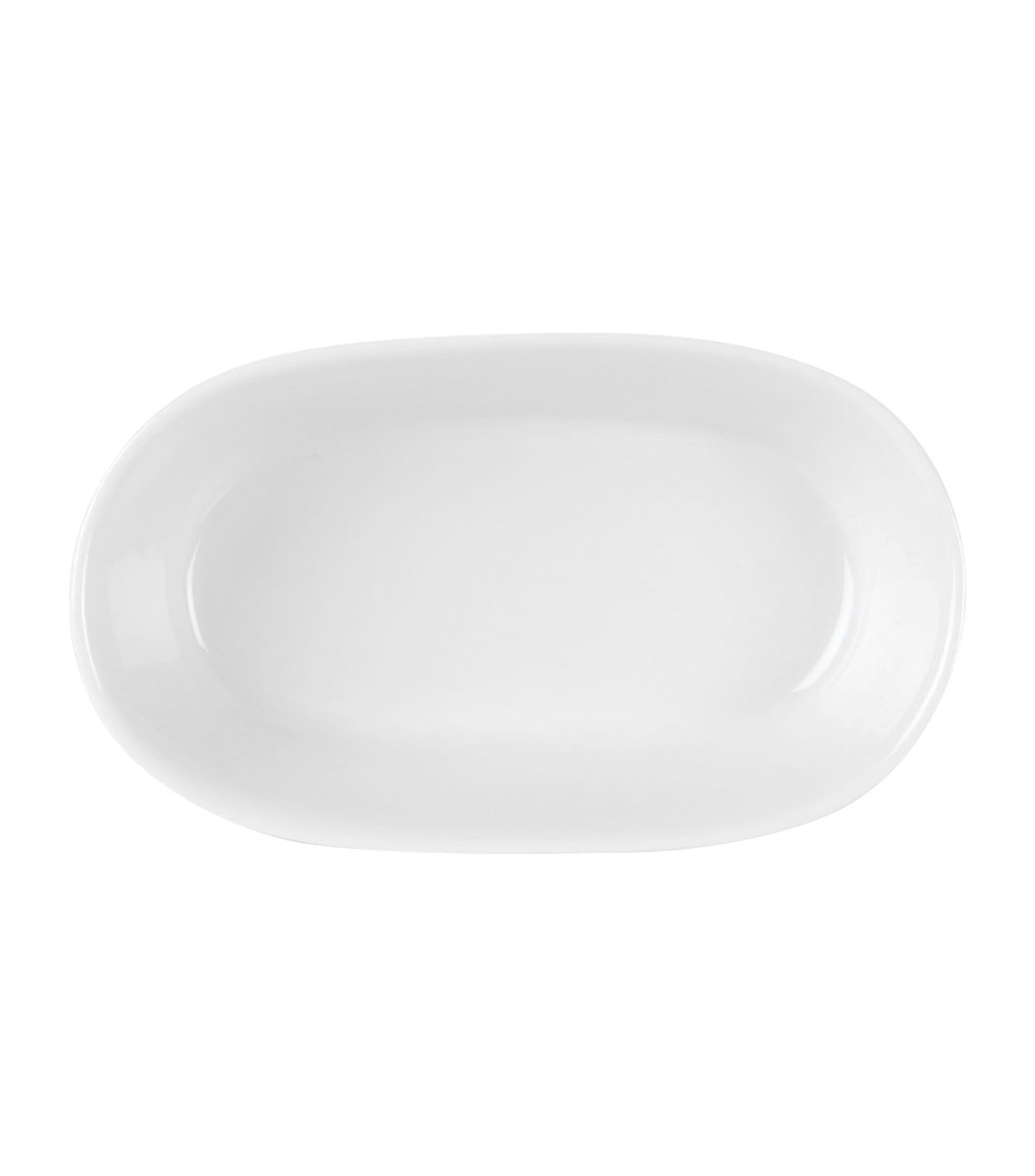 Plato hondo oval