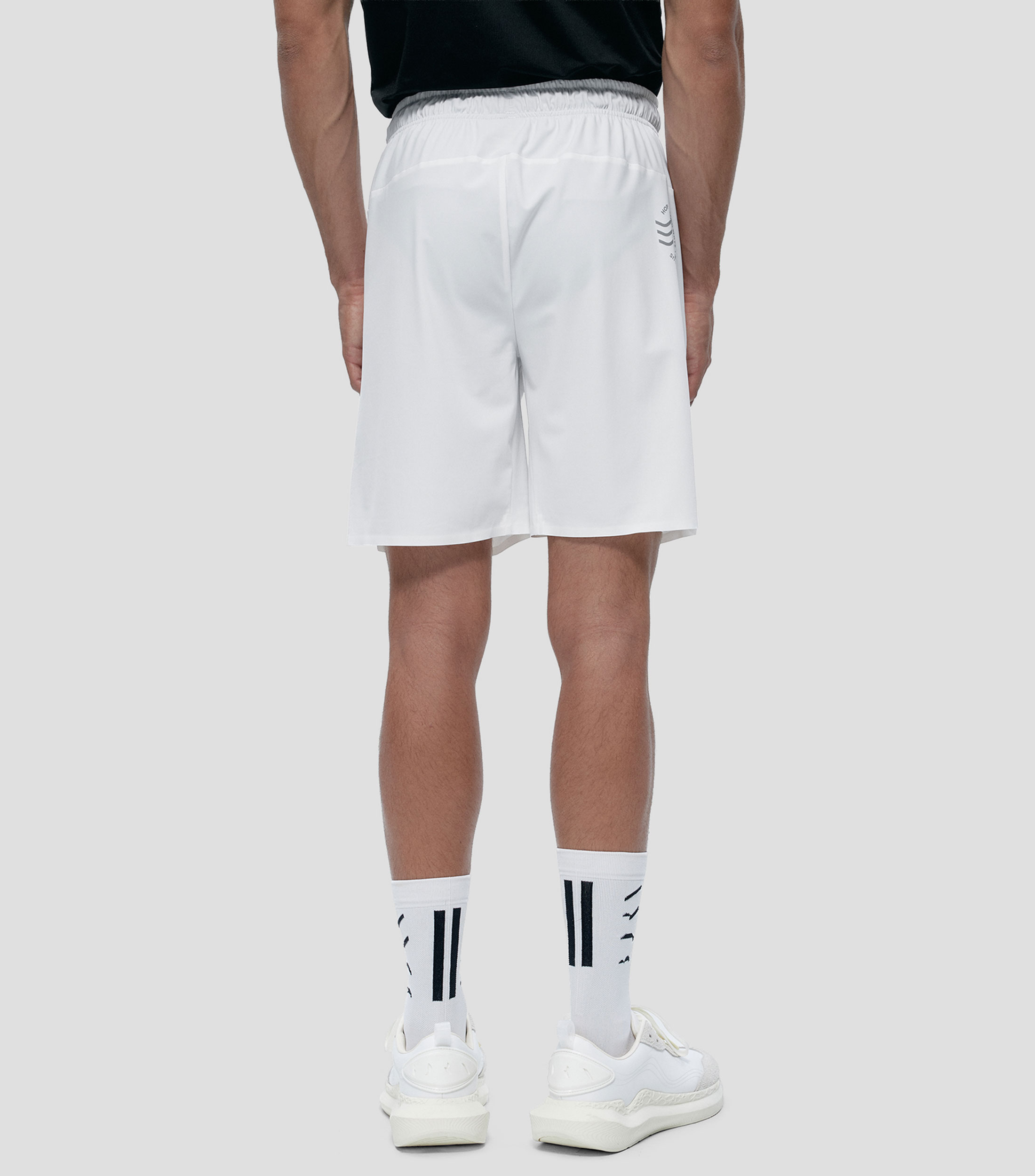 Short para entrenamiento liso Hombre