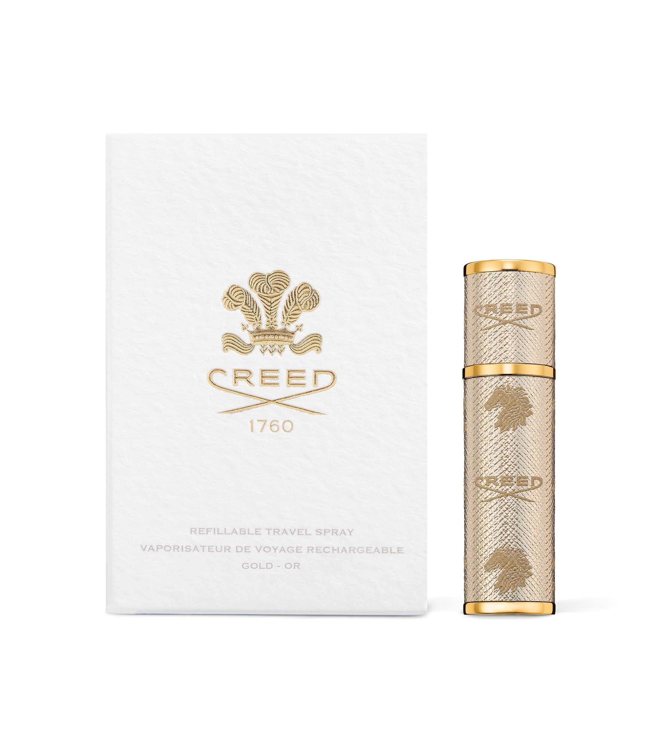 Atomizador de fragancia Travel Gold, 5 ml