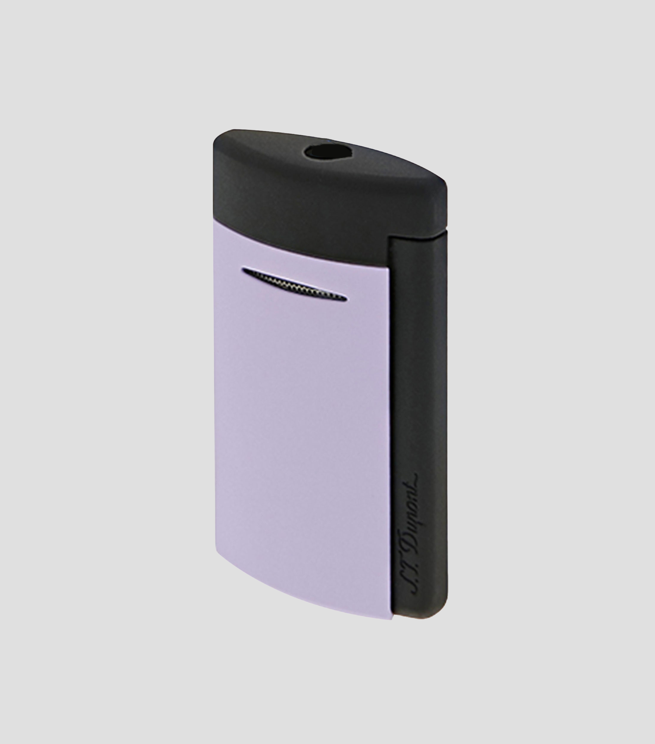 Encendedor Minijet Negro Mate Lila