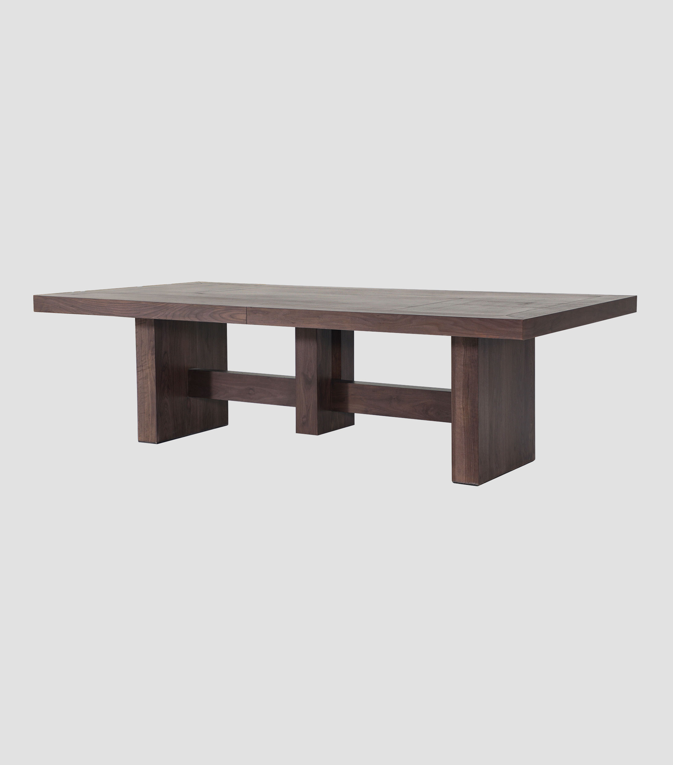 Mesa de Comedor Brooklyn en Madera de chapa de Nogal