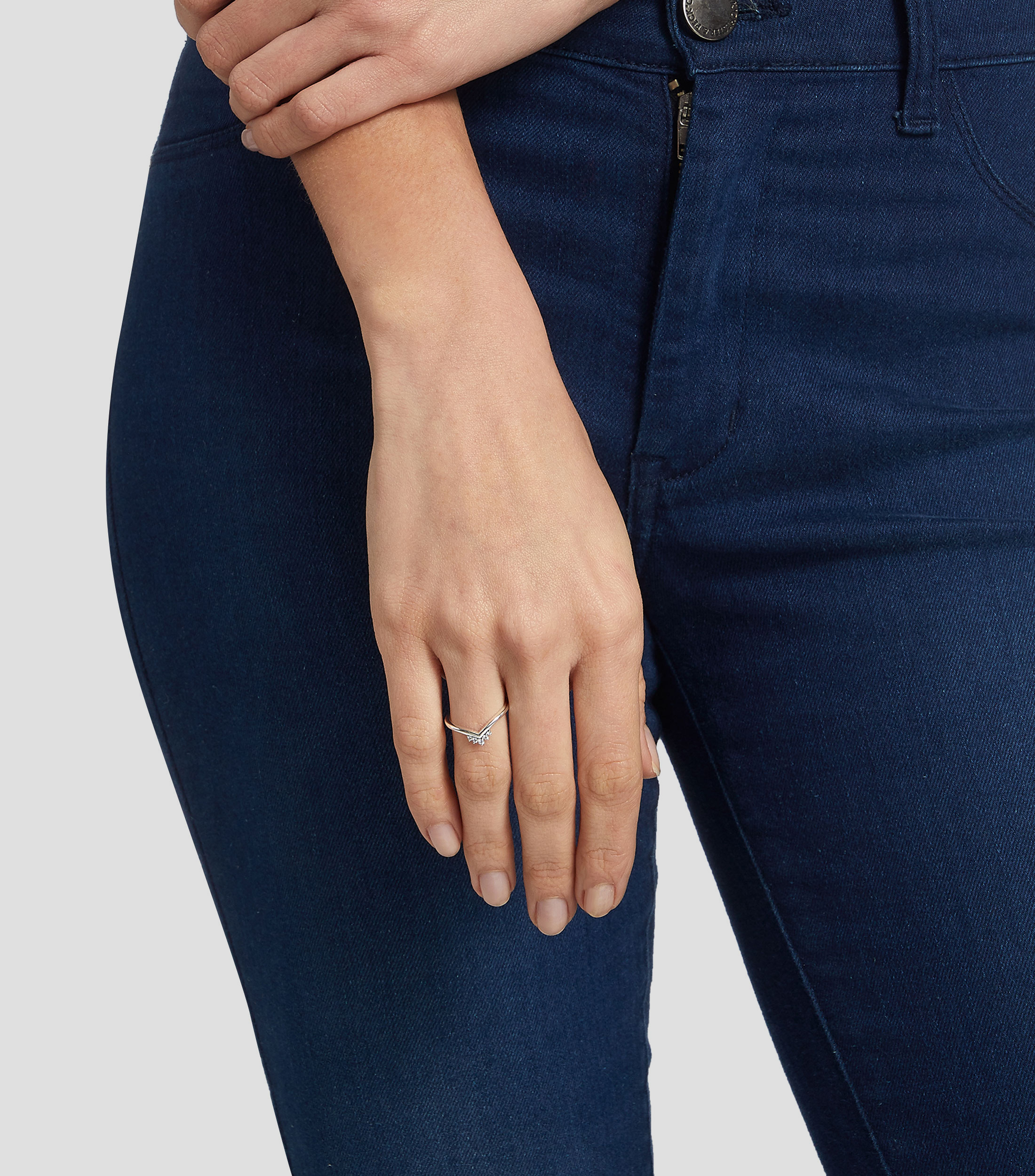 Anillo en plata Hueso de los Deseos Princesa Rose Mujer Talla: 52