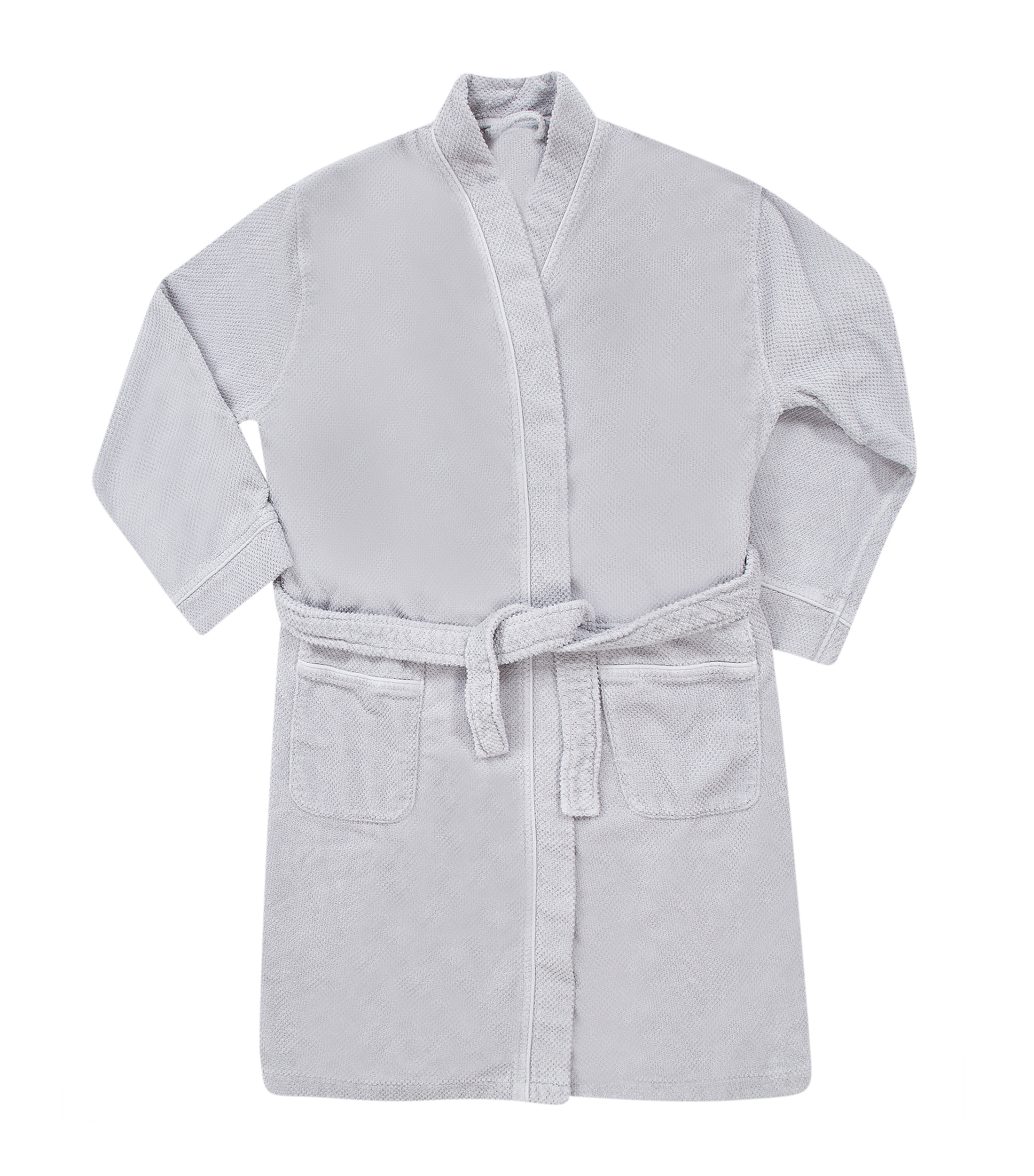 Bata de Baño Bee Wafle gris Unisex
