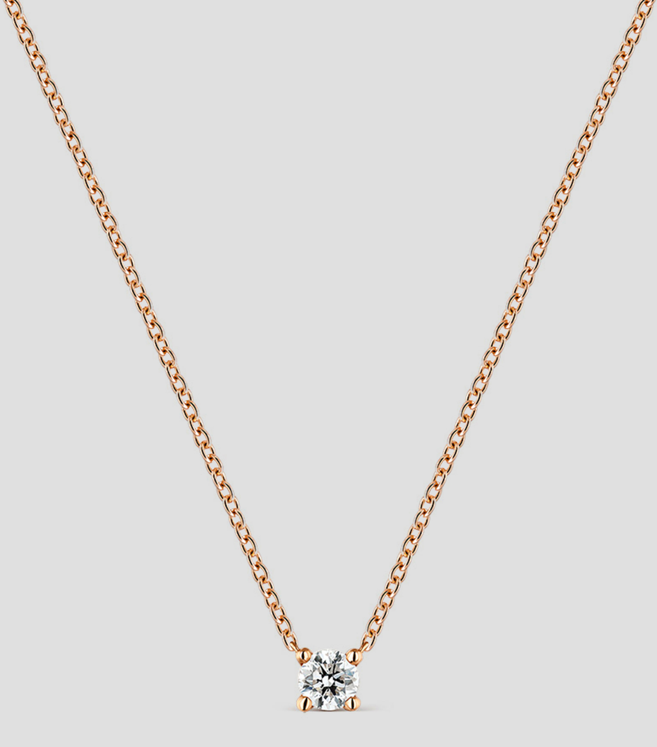 Colgante Idalia en Oro 18 Kilates con Diamante Mujer