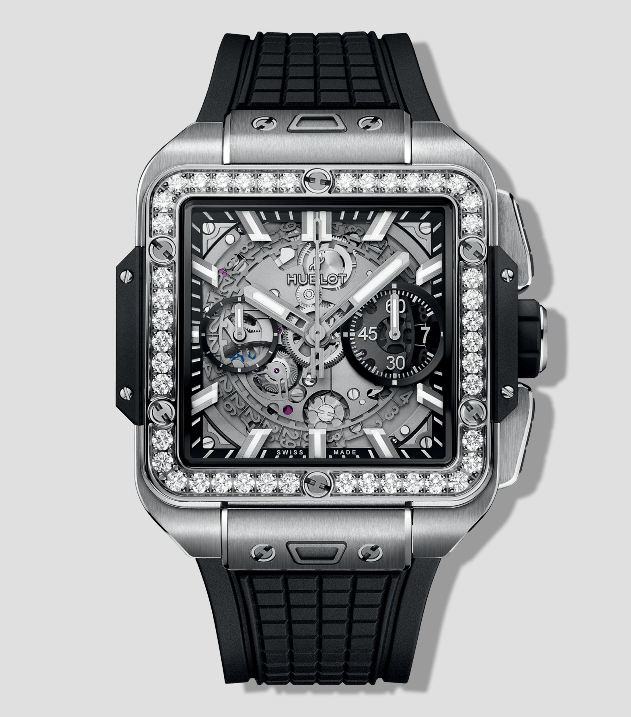 Reloj para Mujer Square Casual, Plateado