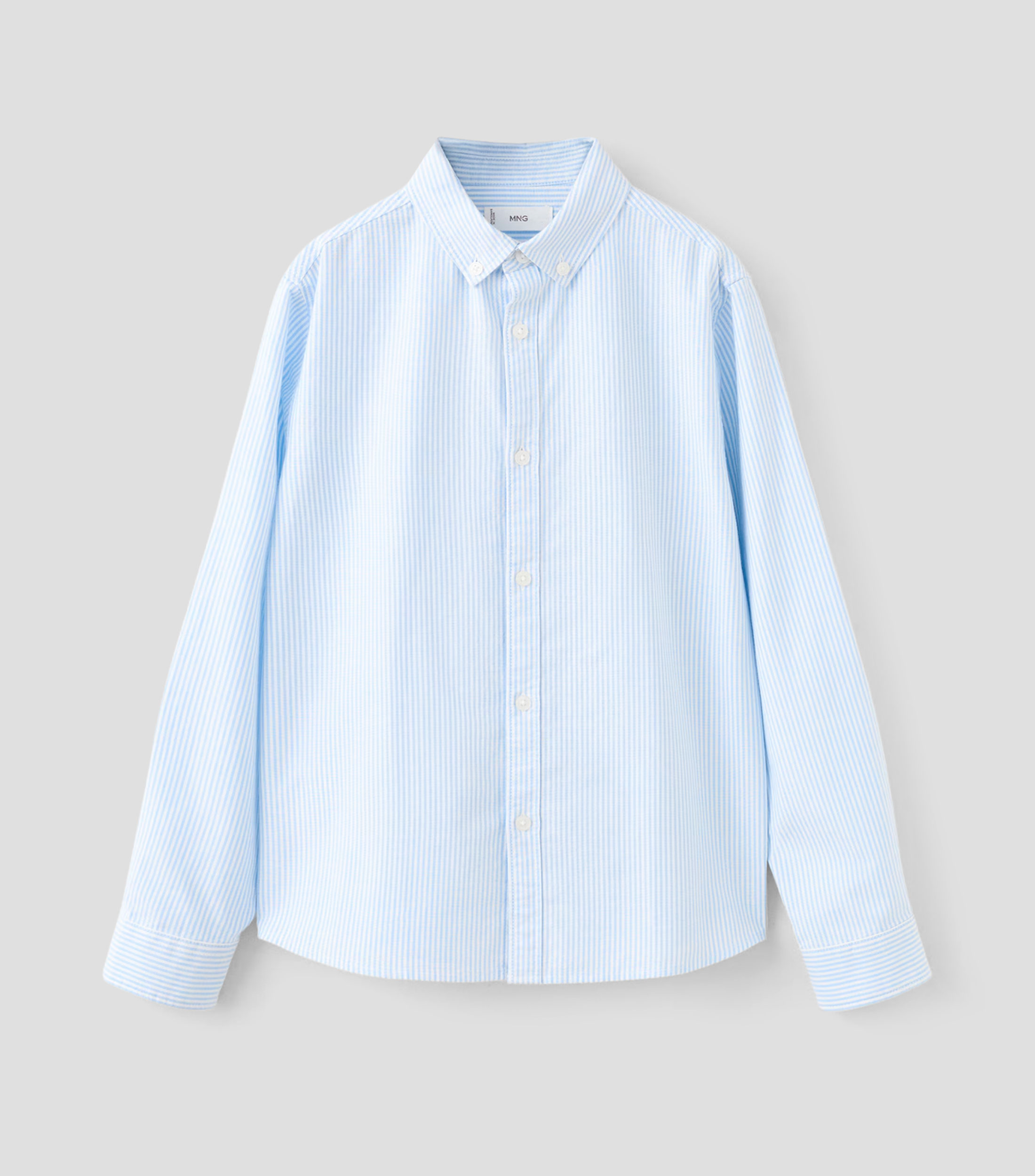 Camisa rayas manga larga Niño