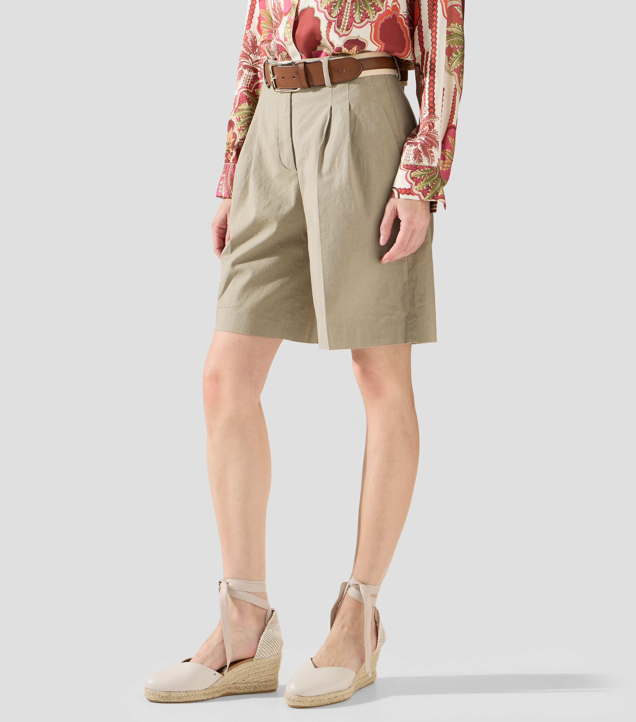 Short de vestir liso Mujer