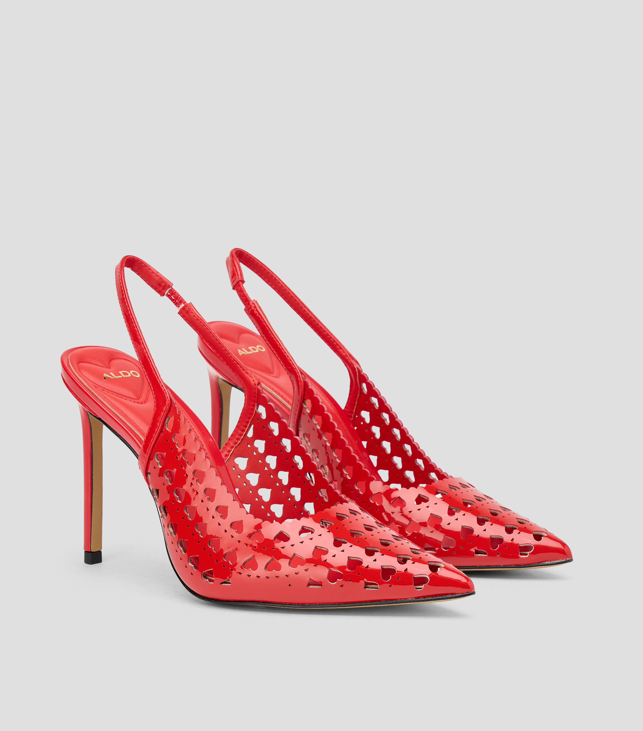 Zapatillas con tacón alto de aguja Mujer