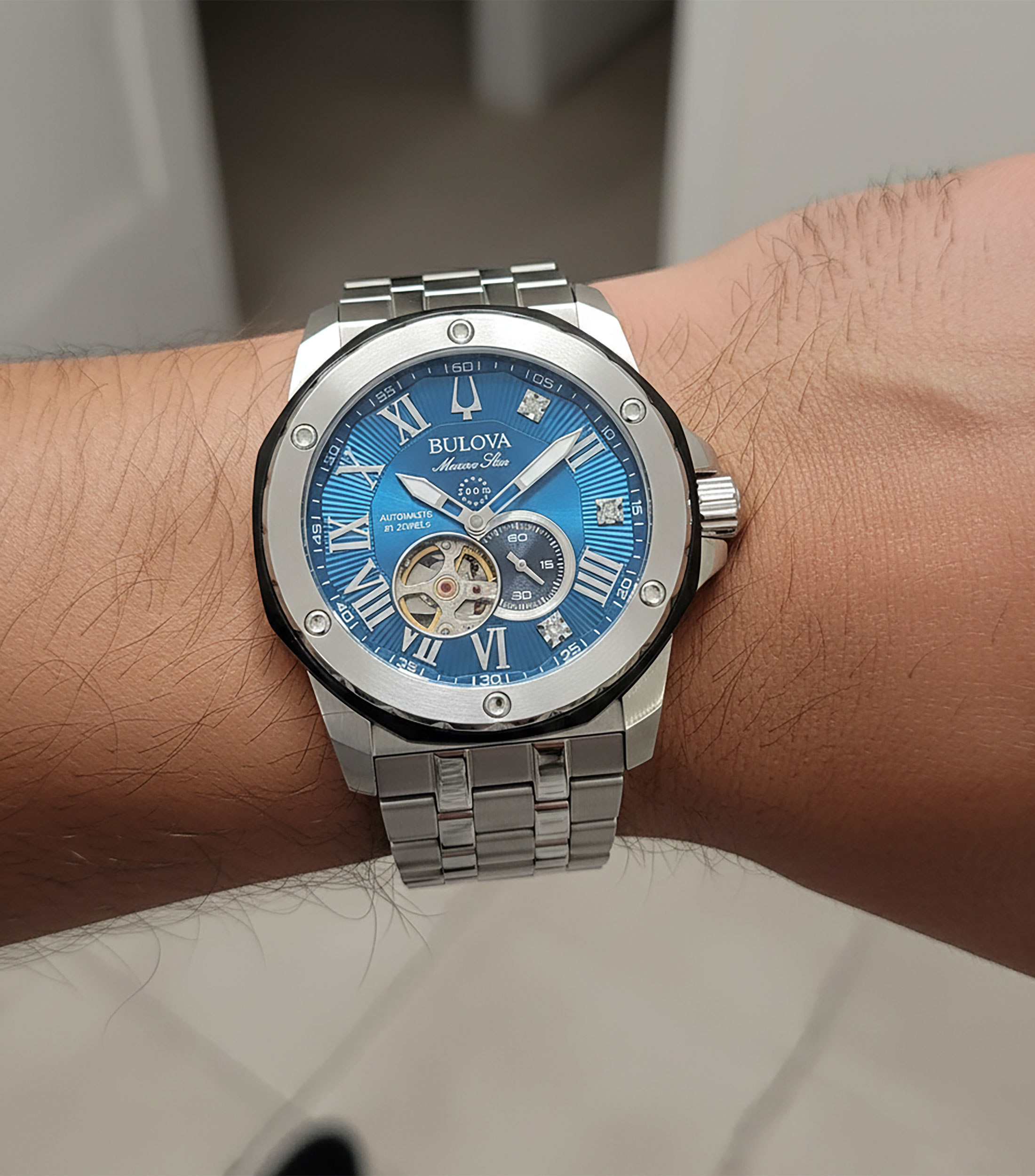 Reloj para Hombre Marc Anthony Marine Star casual plateado