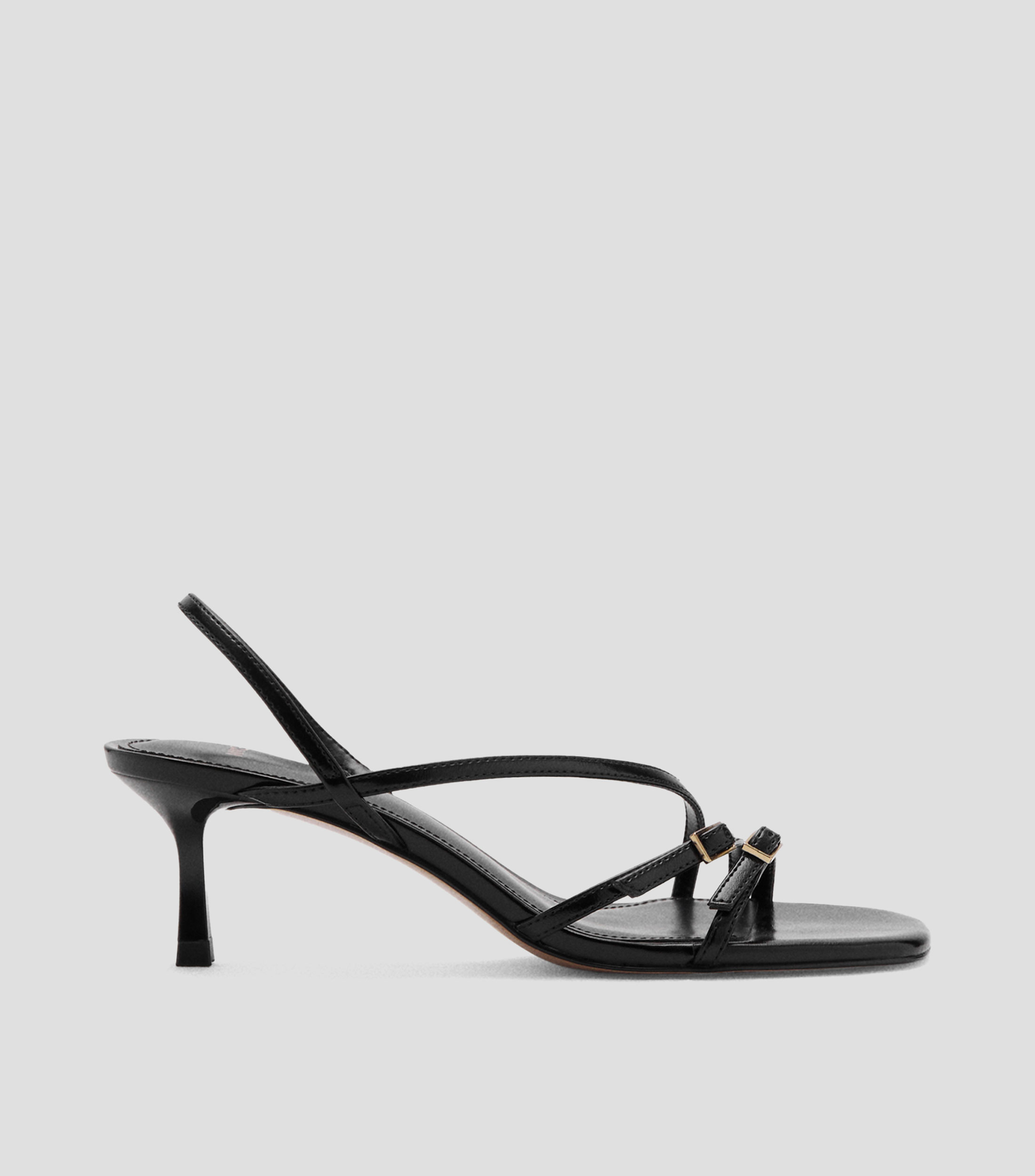 Sandalias con tacón de aguja Mujer
