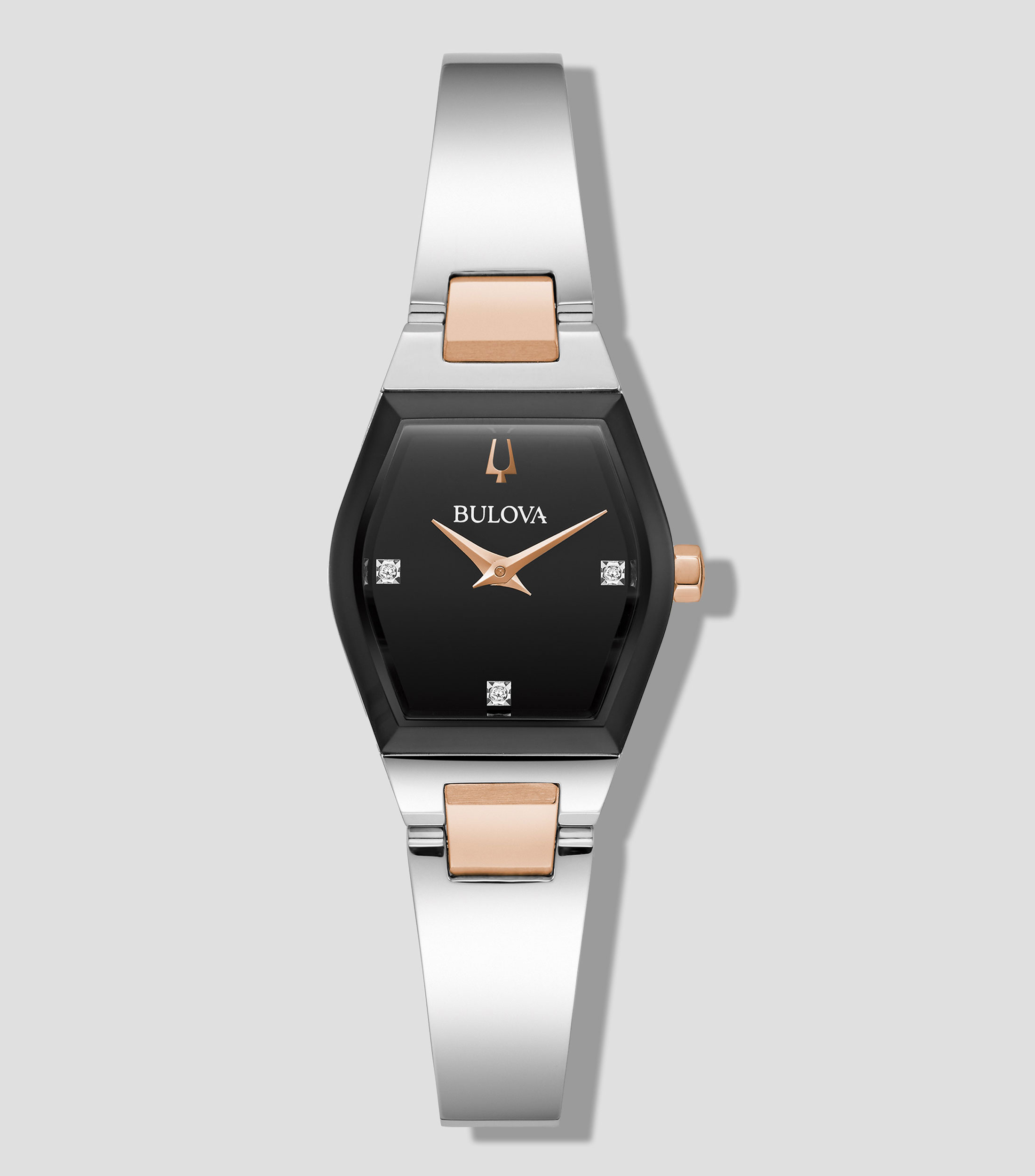 Reloj para Mujer Gemini casual plateado con diamantes