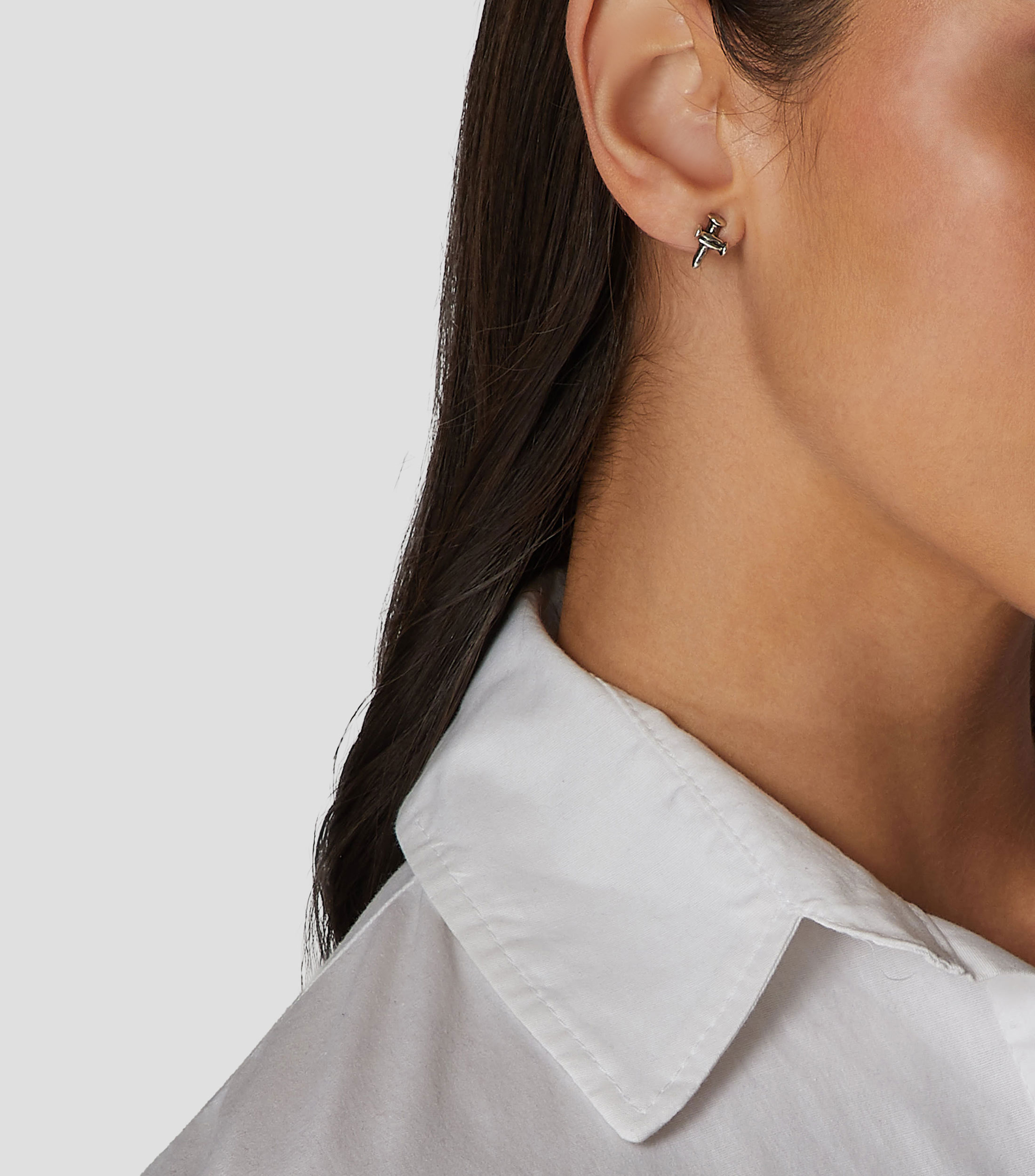 Arete tipo piercing Takemetochurch Mujer