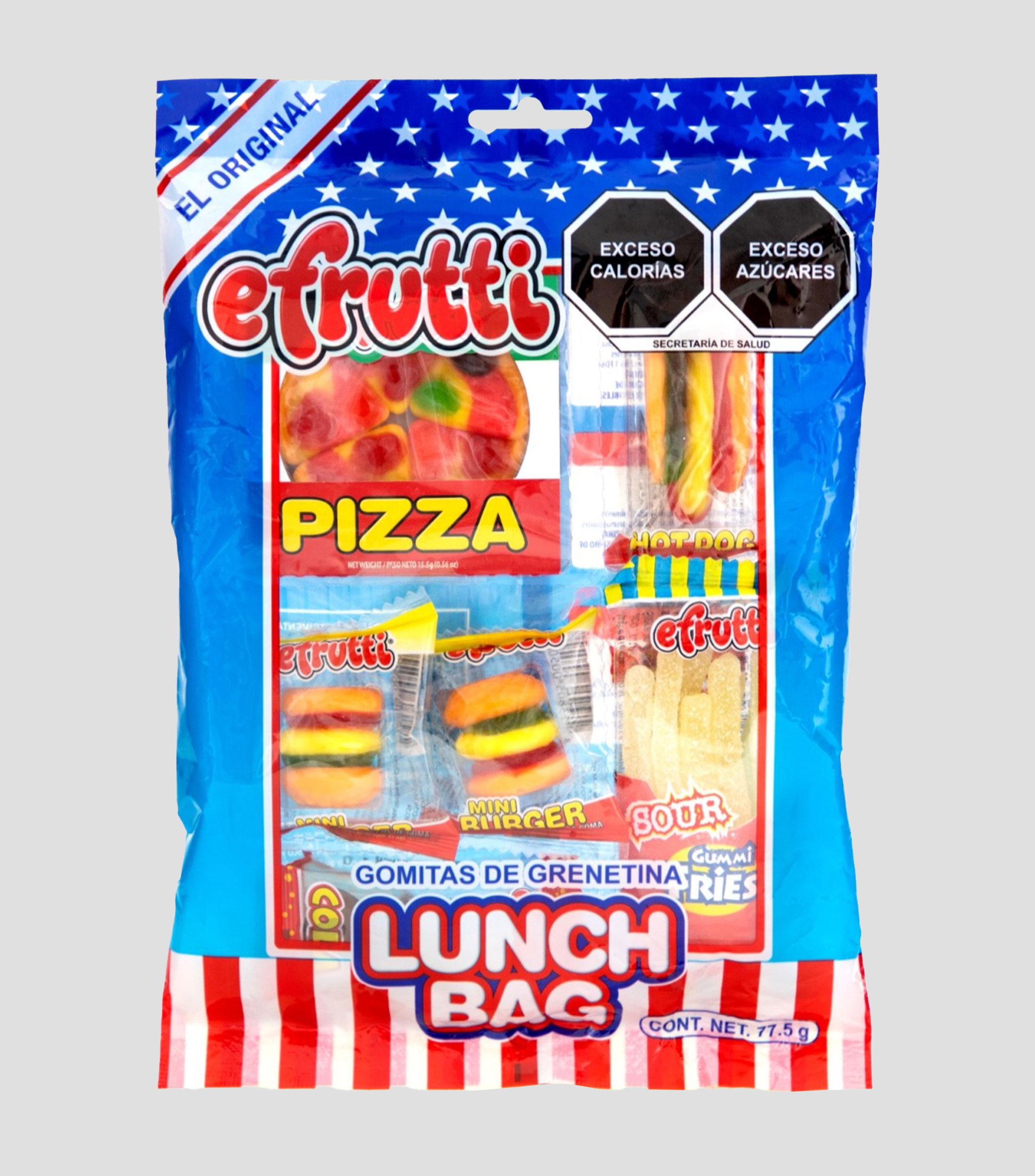 Gomitas de grenetina Lunch Bag, 77.5 g