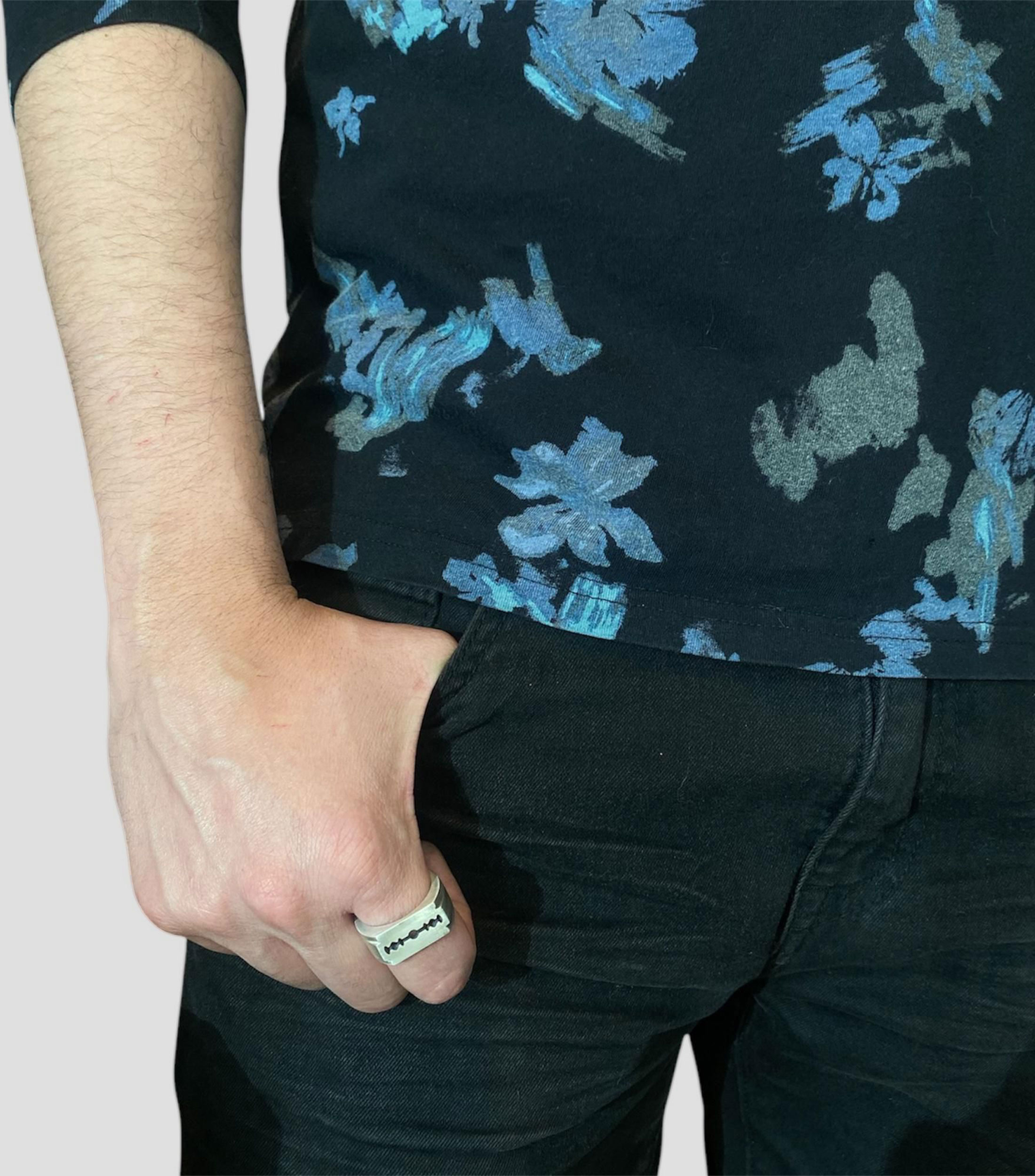 Anillo en plata .925 Hombre