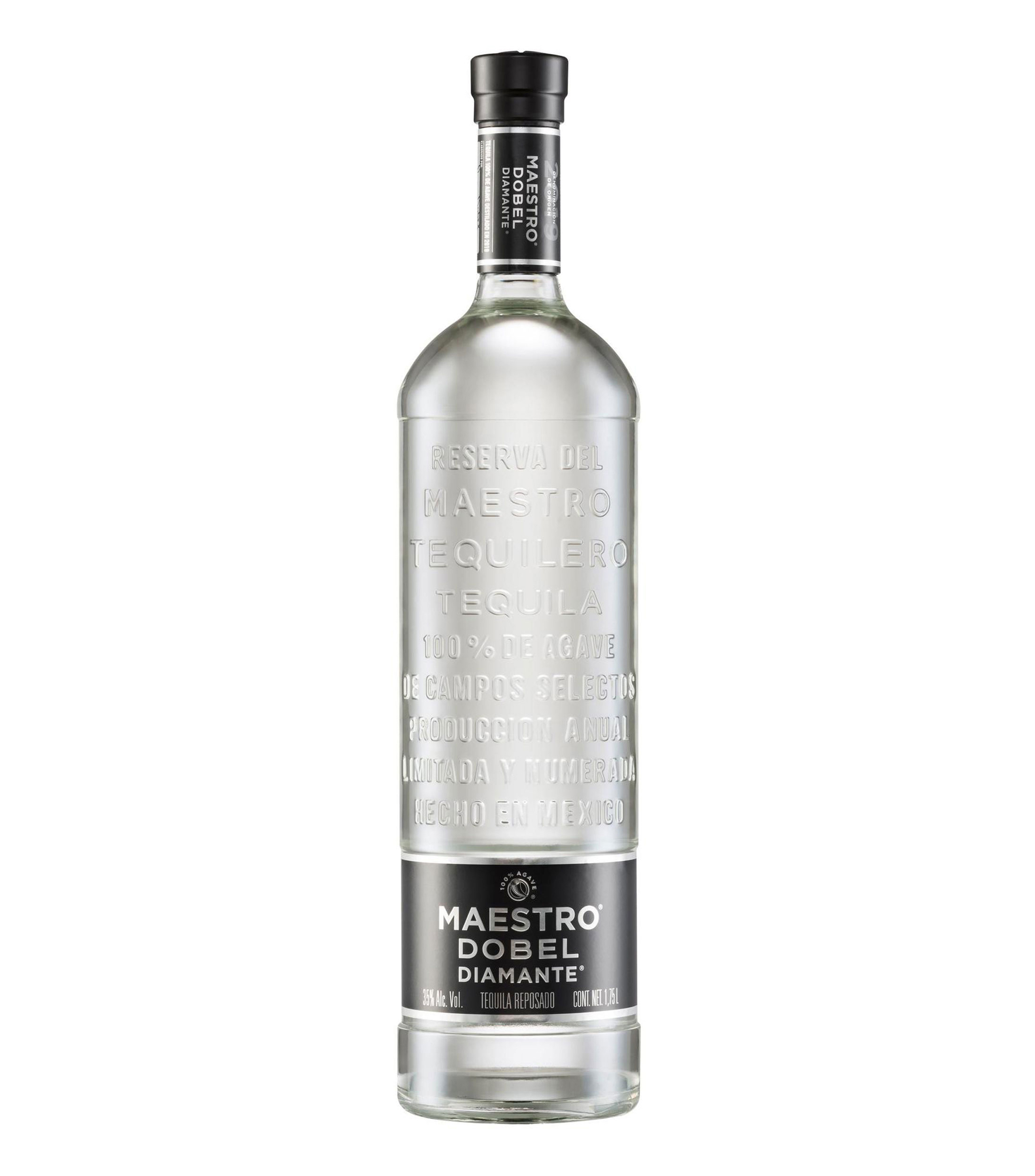 Maestro Dobel Tequila Reposado Diamante, 1.75 L El Palacio de Hierro