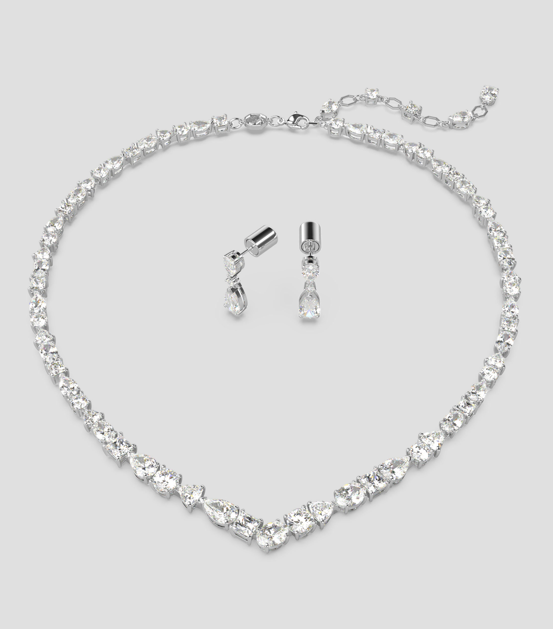 Set de collar y aretes Mujer