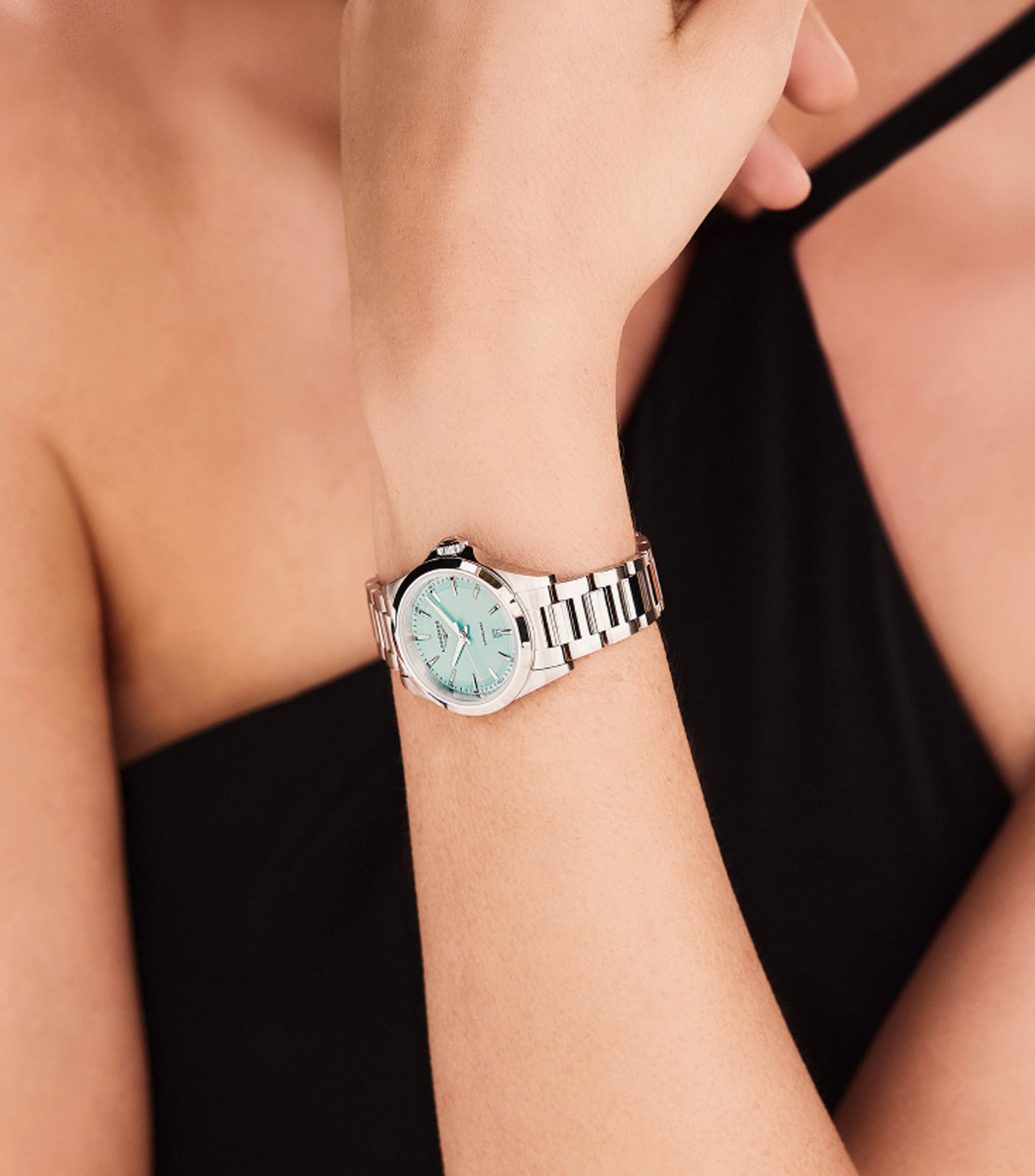 Reloj para Mujer Conquest casual, plateado