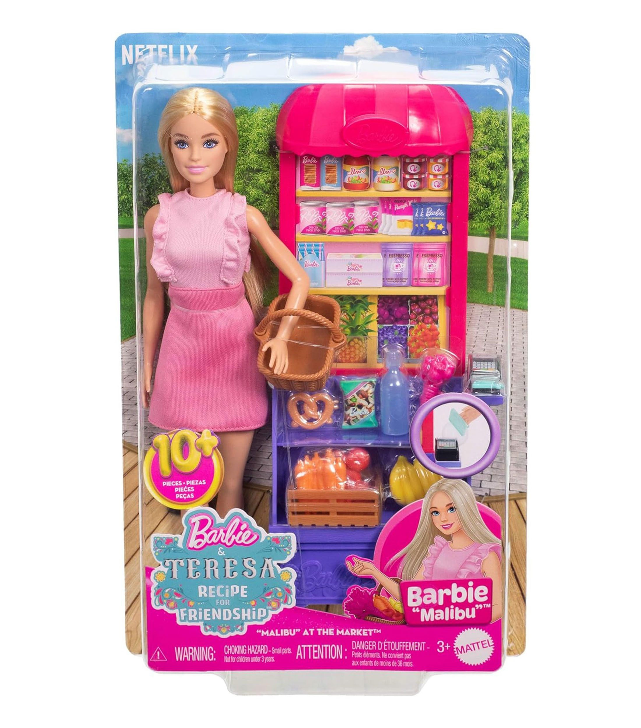 Set Barbie Malibu en el Supermercado